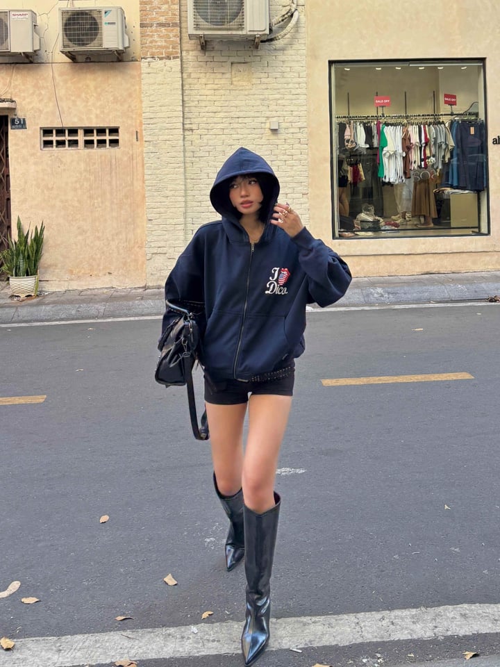 DIRTYCOINS DCxRS US Tongue Zip Up Hoodie