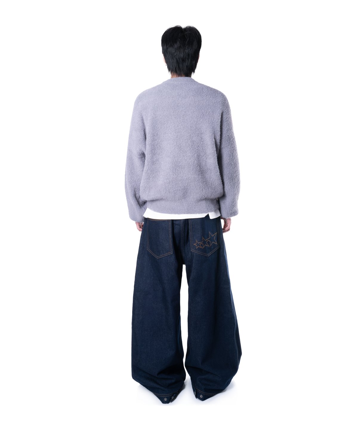 Levents® 季節感毛絨針織寬鬆毛衣