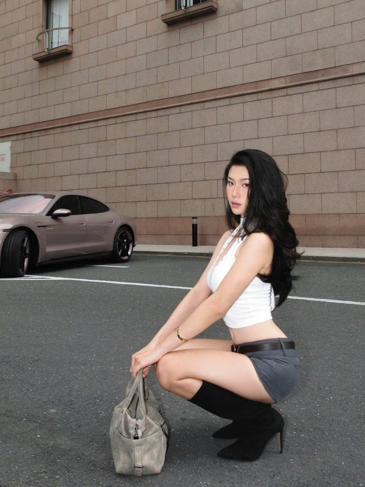 KILL SYSTEM MISS A Ultra Short Low-Waist Shorts