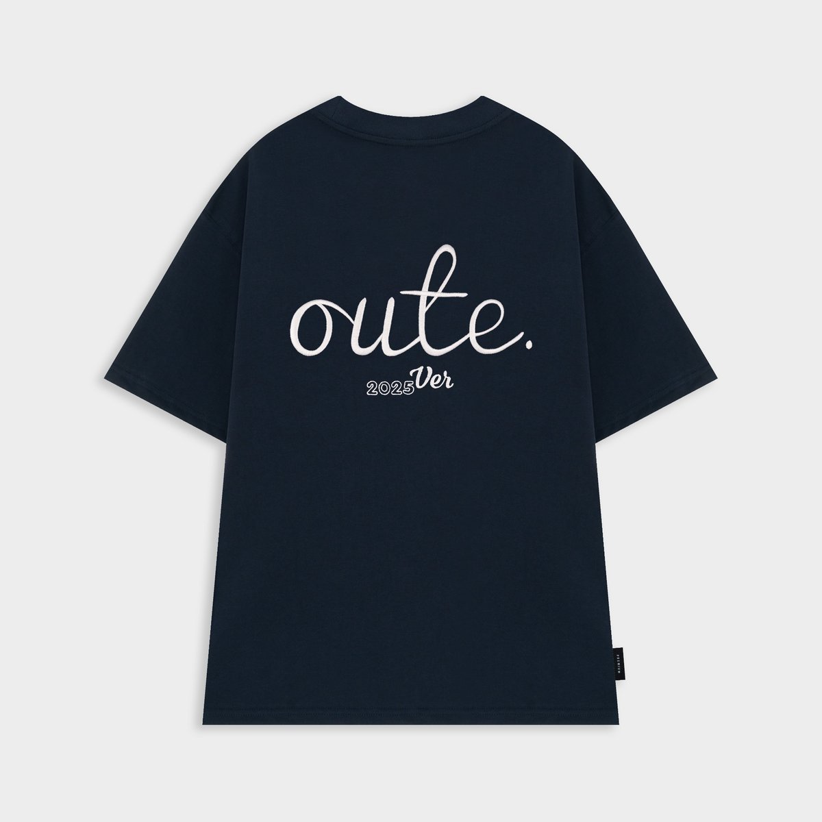 OUTERITY Boxy 立體刺繡 T-shirt Oute 280gsm