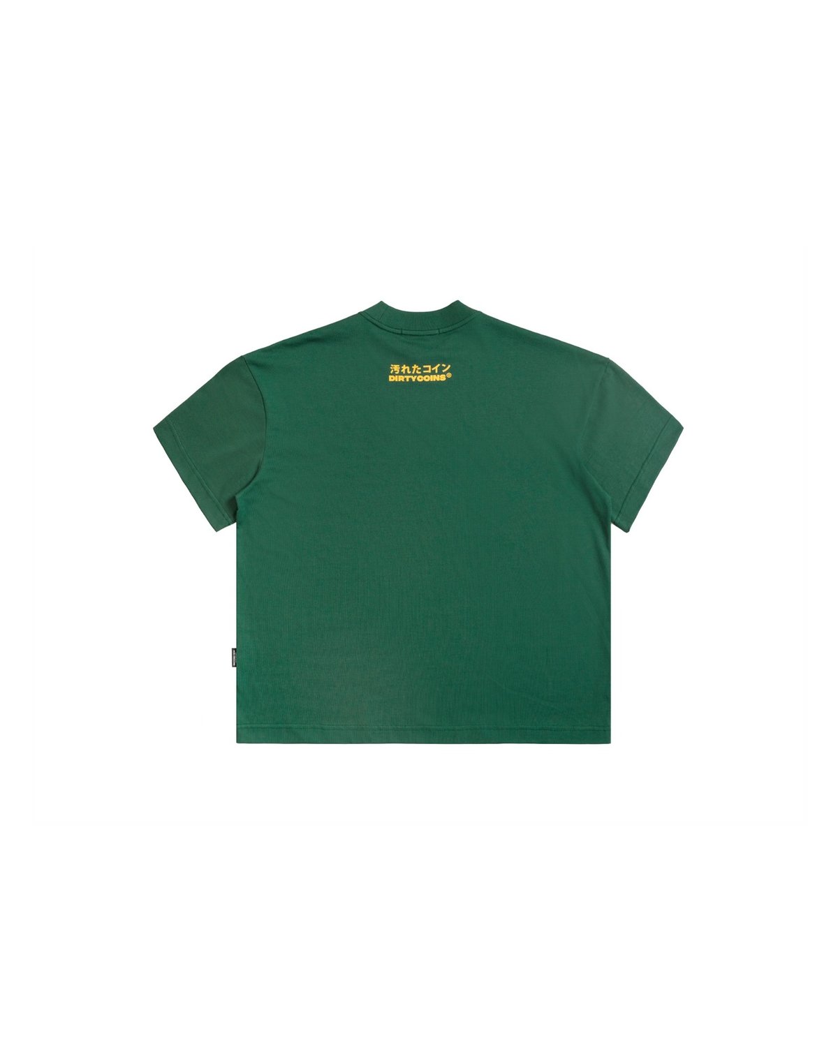 DIRTYCOINS Regular Boxy DC Wavy Logo T-Shirt