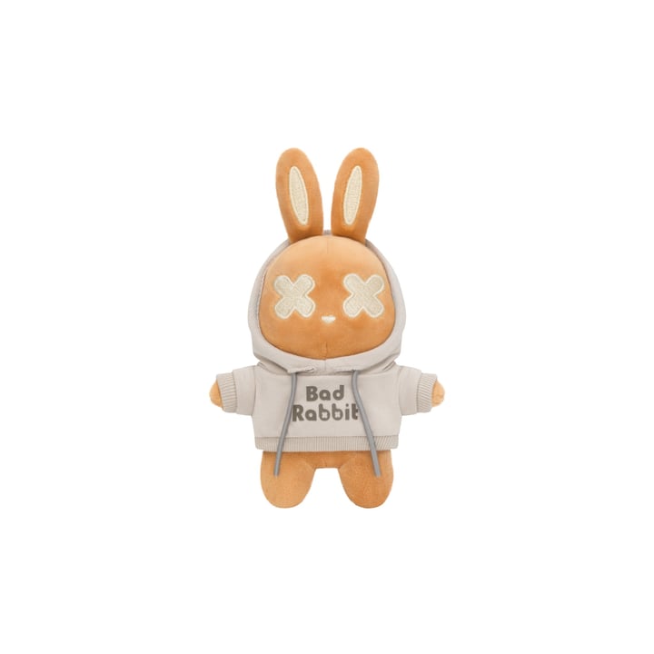 BAD RABBIT Tiny Rabbit Hoodie Plush - Beige