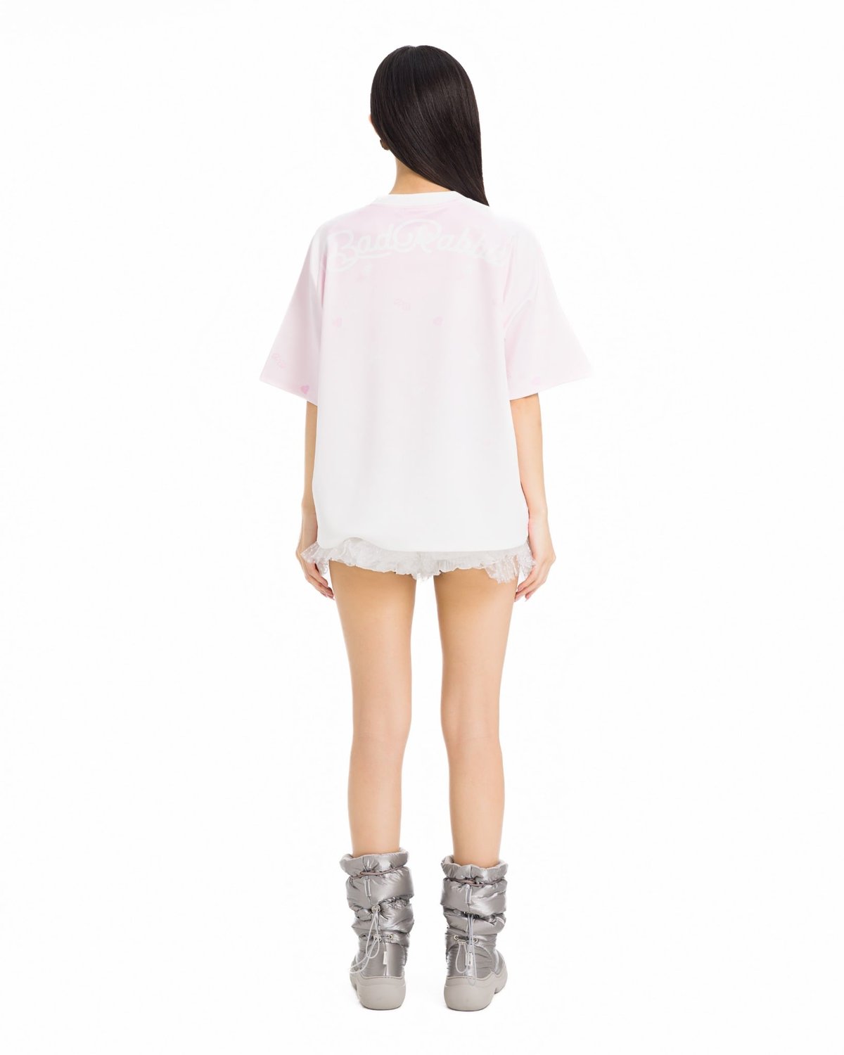 BAD RABBIT Amant Rabbit Oversize Graphic Tee