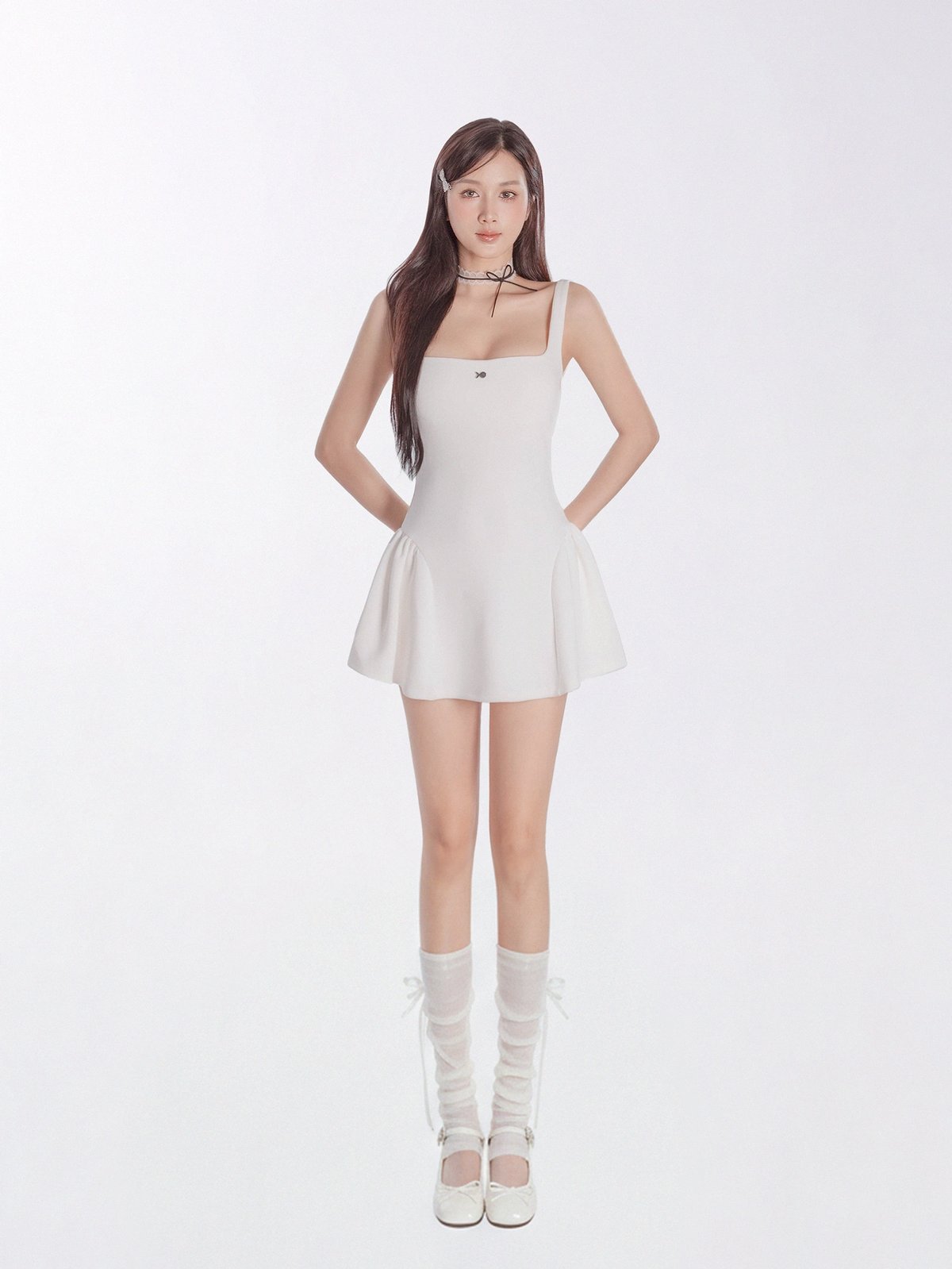 DKMV Caroline Dress - White