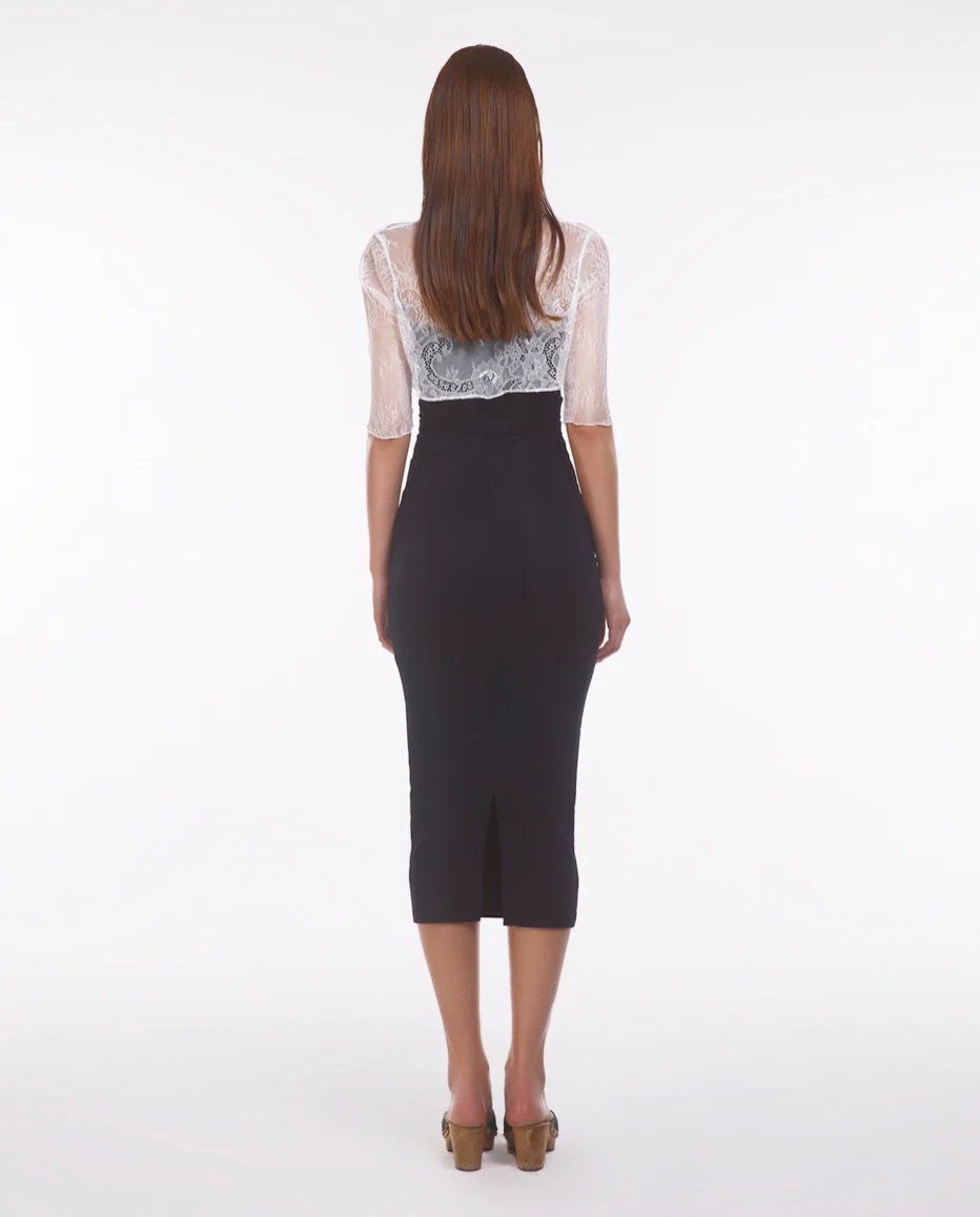 HUELLEYROSE BURN 001 Dress - Black