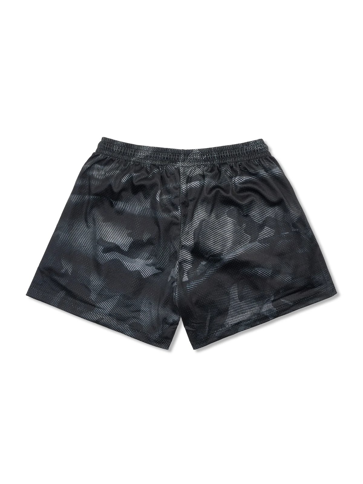 HADES Camo 迷彩雙層網眼短褲 - 黑色