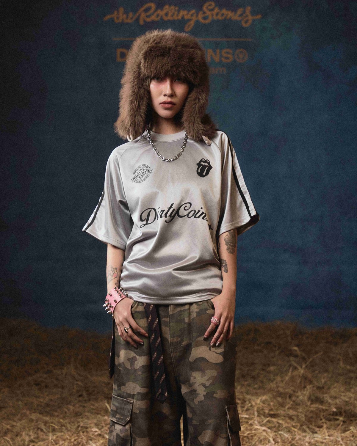 DIRTYCOINS DCxRS Logo Glossy Soccer Jersey