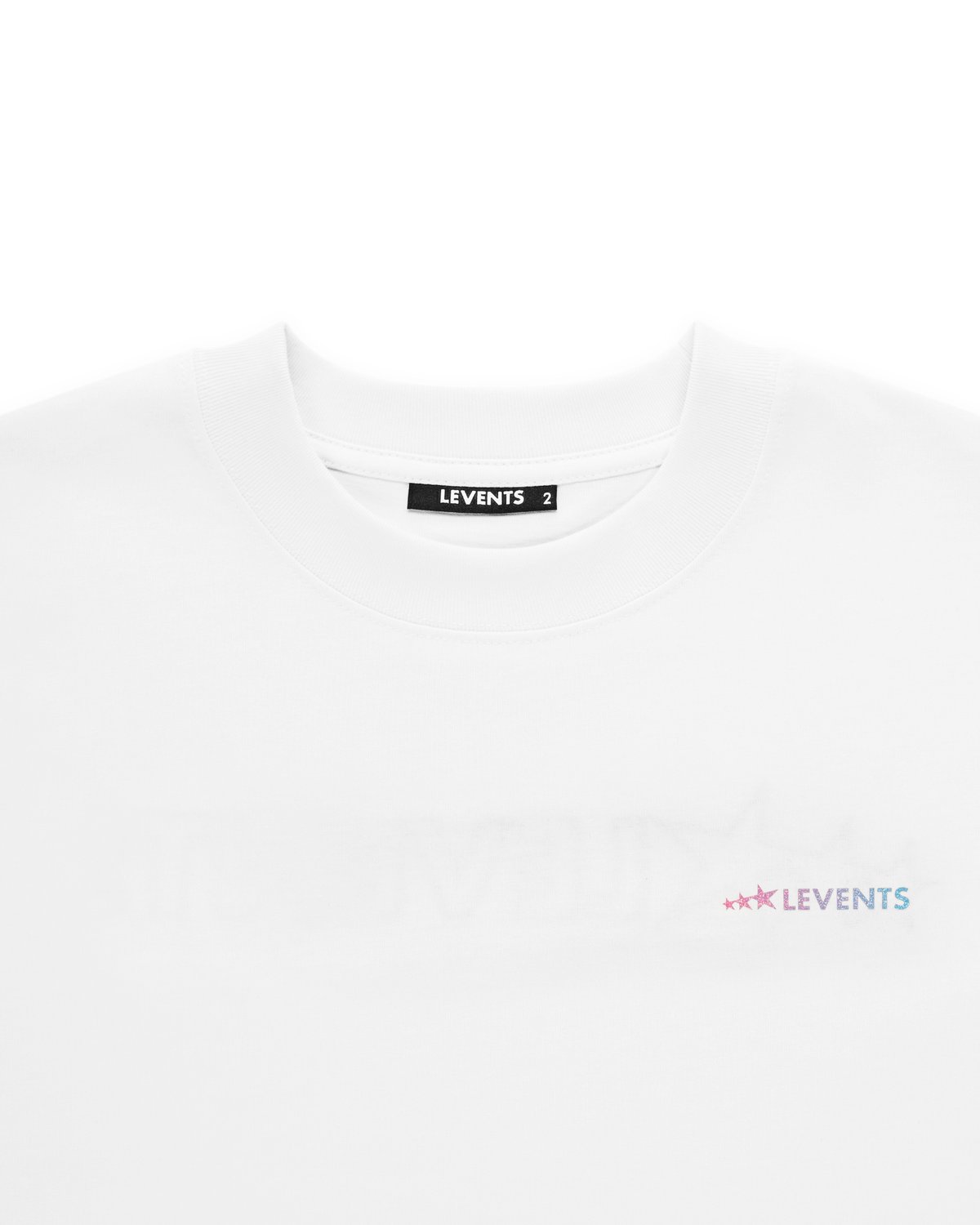Levents® Special XL Logo 特大號廓形 T恤 - 白色