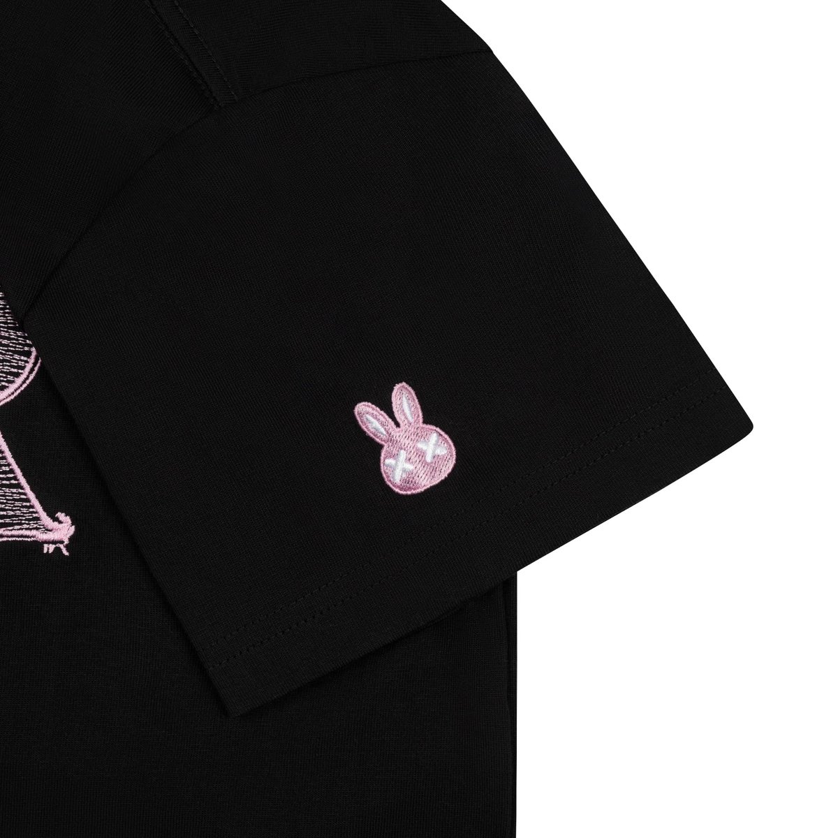 BAD RABBIT Fan Rabbit Boxy Tee 刺繡兔子圖案寬鬆T恤