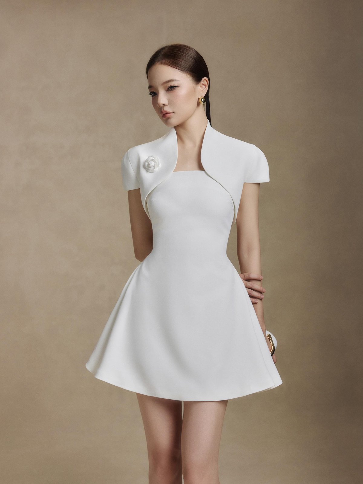 REDBEAN Dahlia Dress and Jacket Set