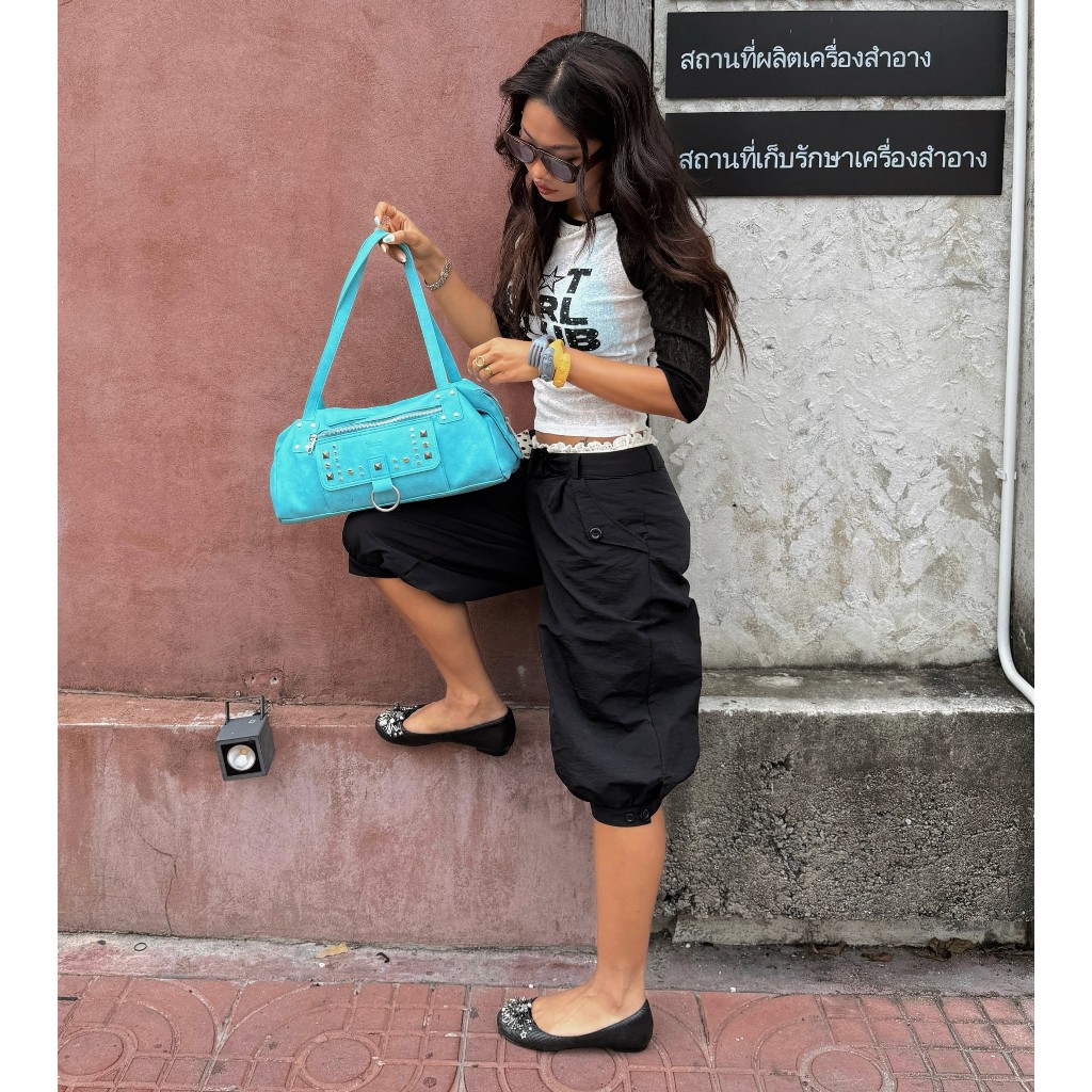 TWENTI Capri Wide Leg Nylon Culottes