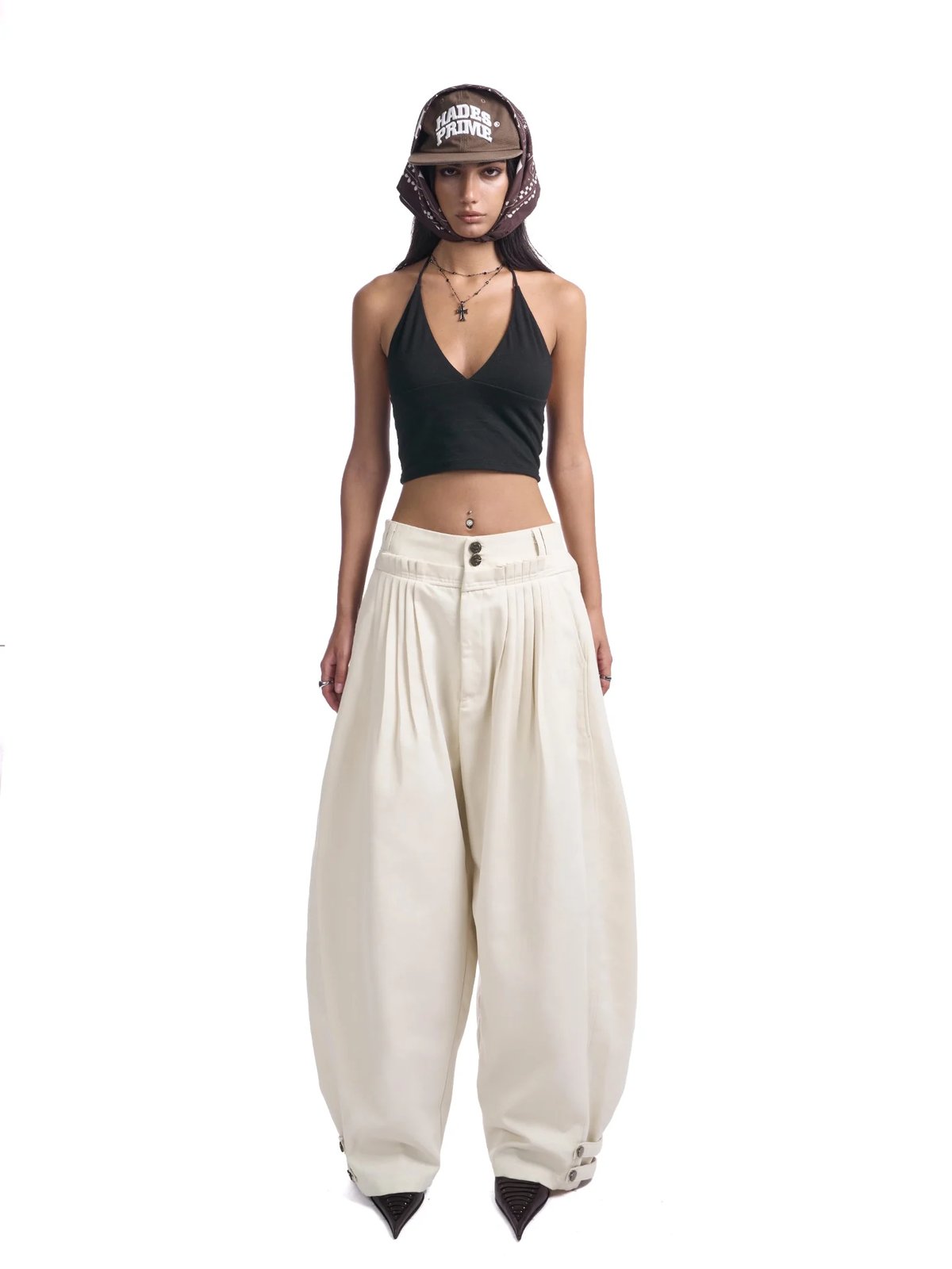 HADES VANDROS Khaki Pants - TAN