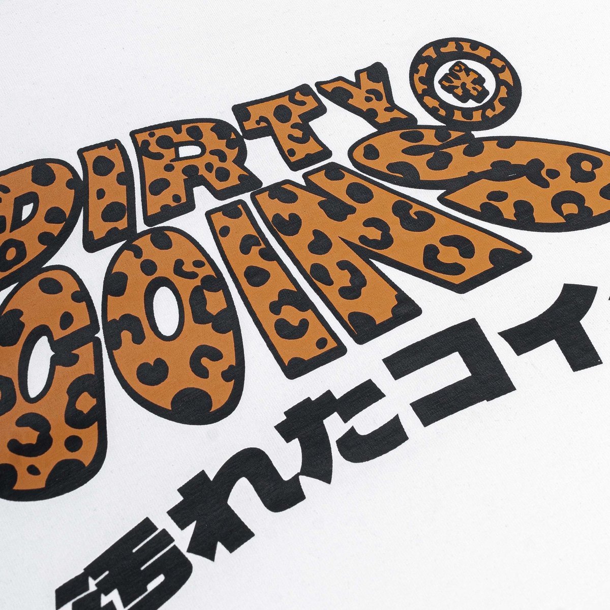 DIRTYCOINS Dico Leopard Wavy Logo T-Shirt