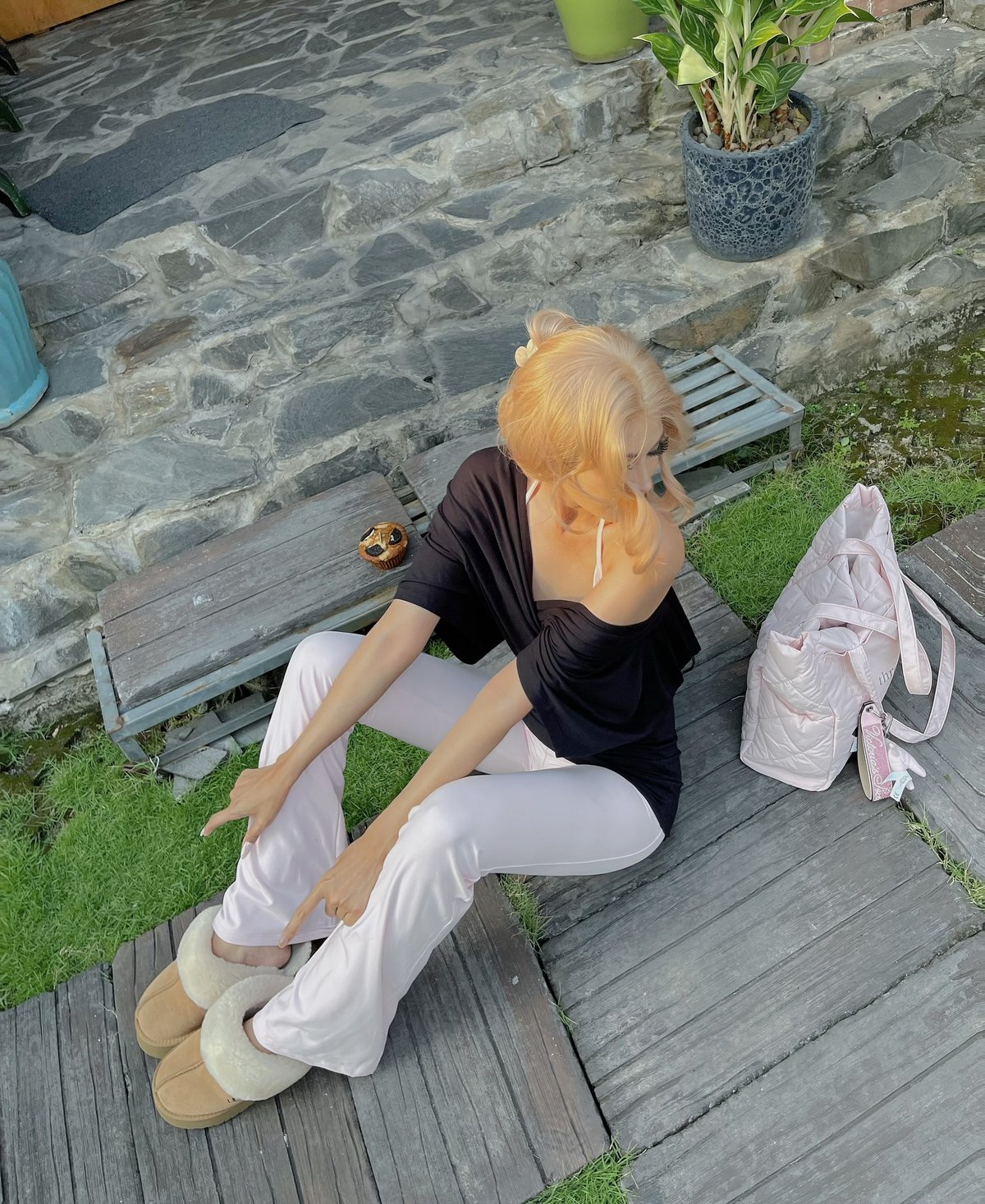 Yoko Batwing Top