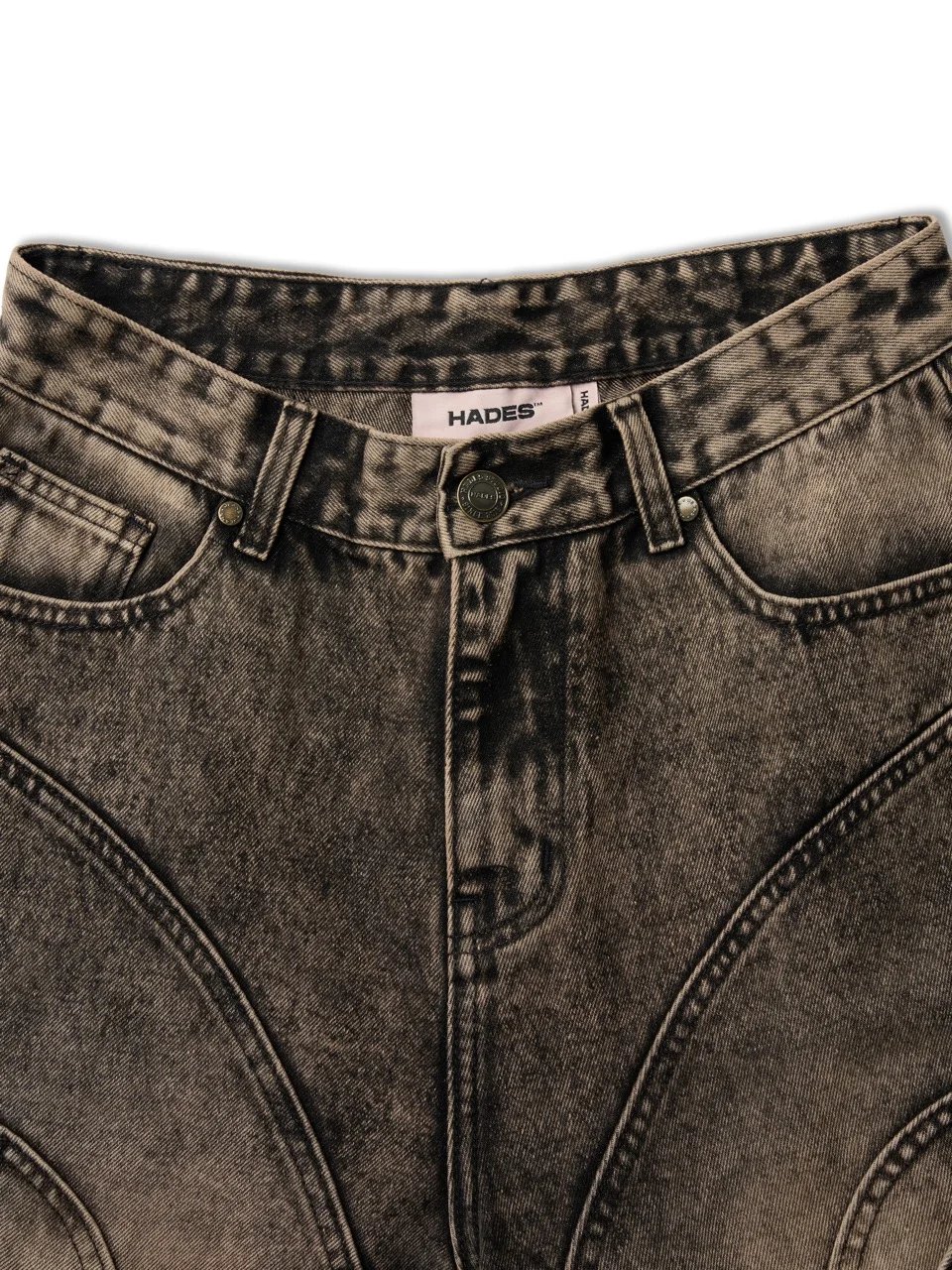 HADES Bermude Wash Jean Shorts
