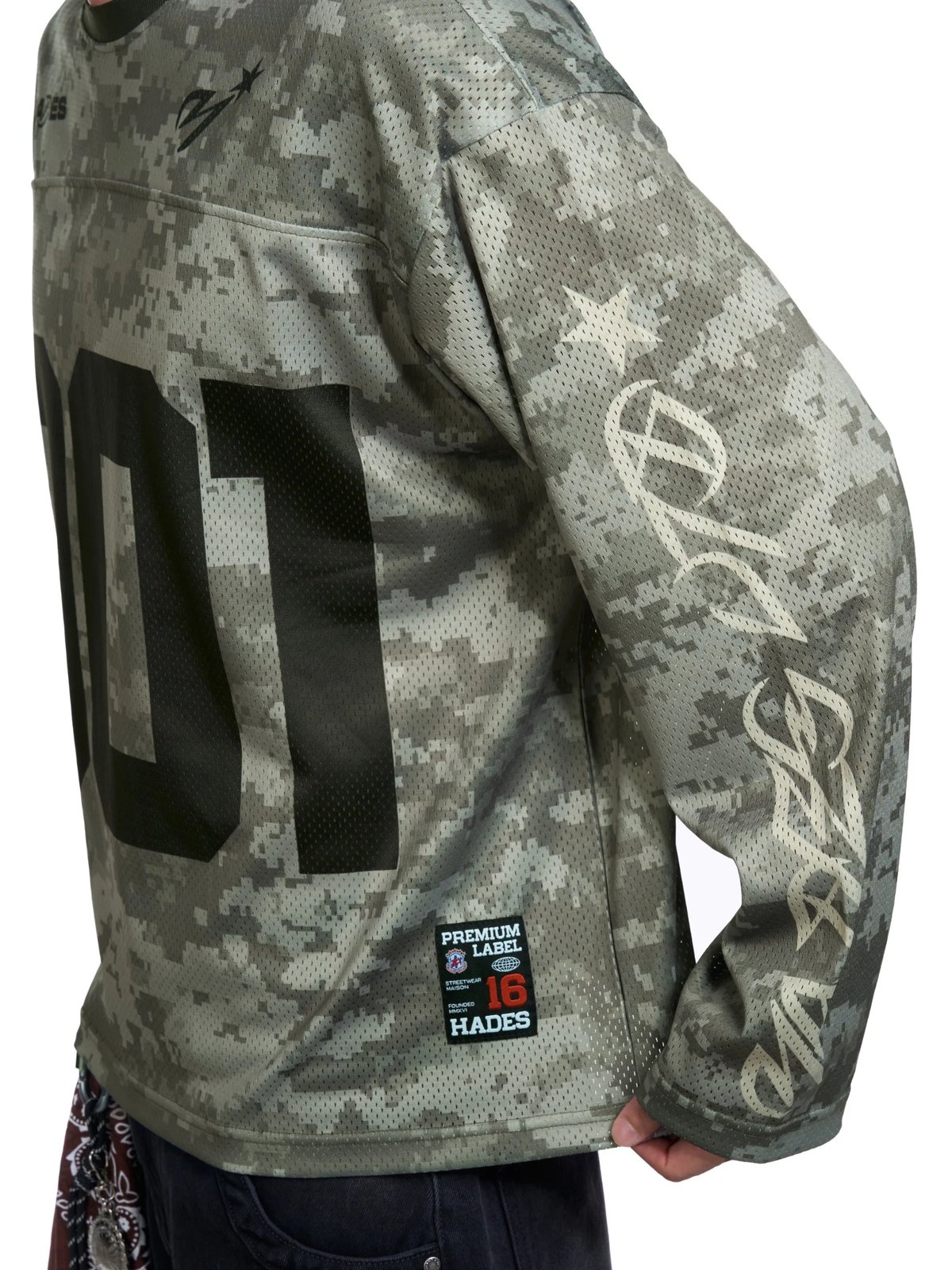 HADES 001 CAMO LONGSLEEVE JERSEY