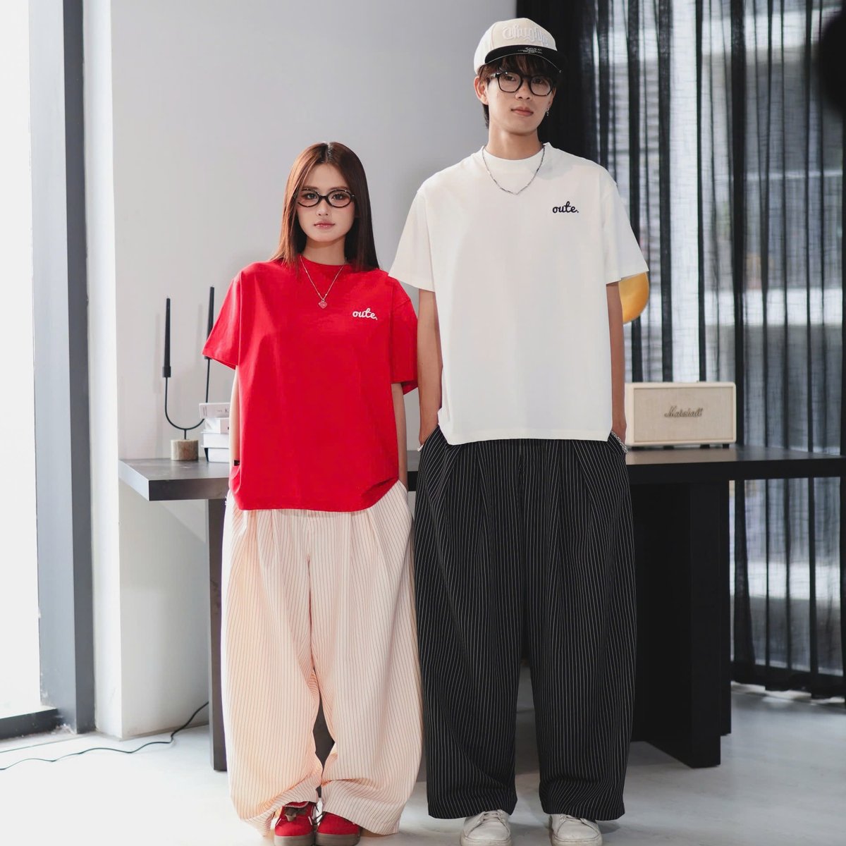 OUTERITY Boxy 立體刺繡 T-shirt Oute 280gsm
