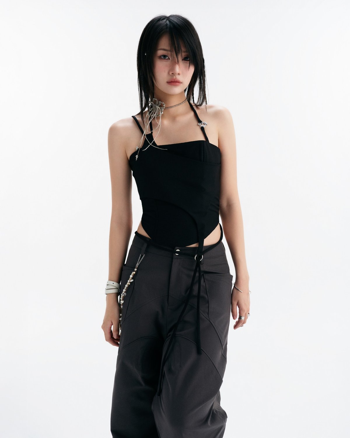 Bunnyhill LULLABY Halter Top - Black