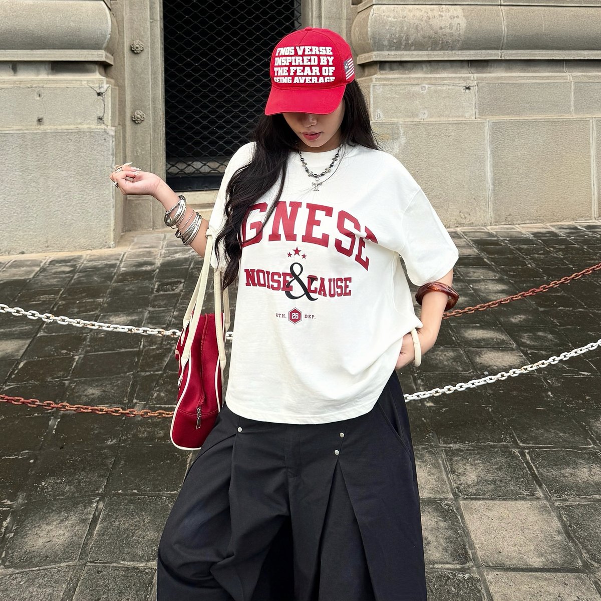 OUTERITY Saigonese Boxy Fit Graphic T-Shirt