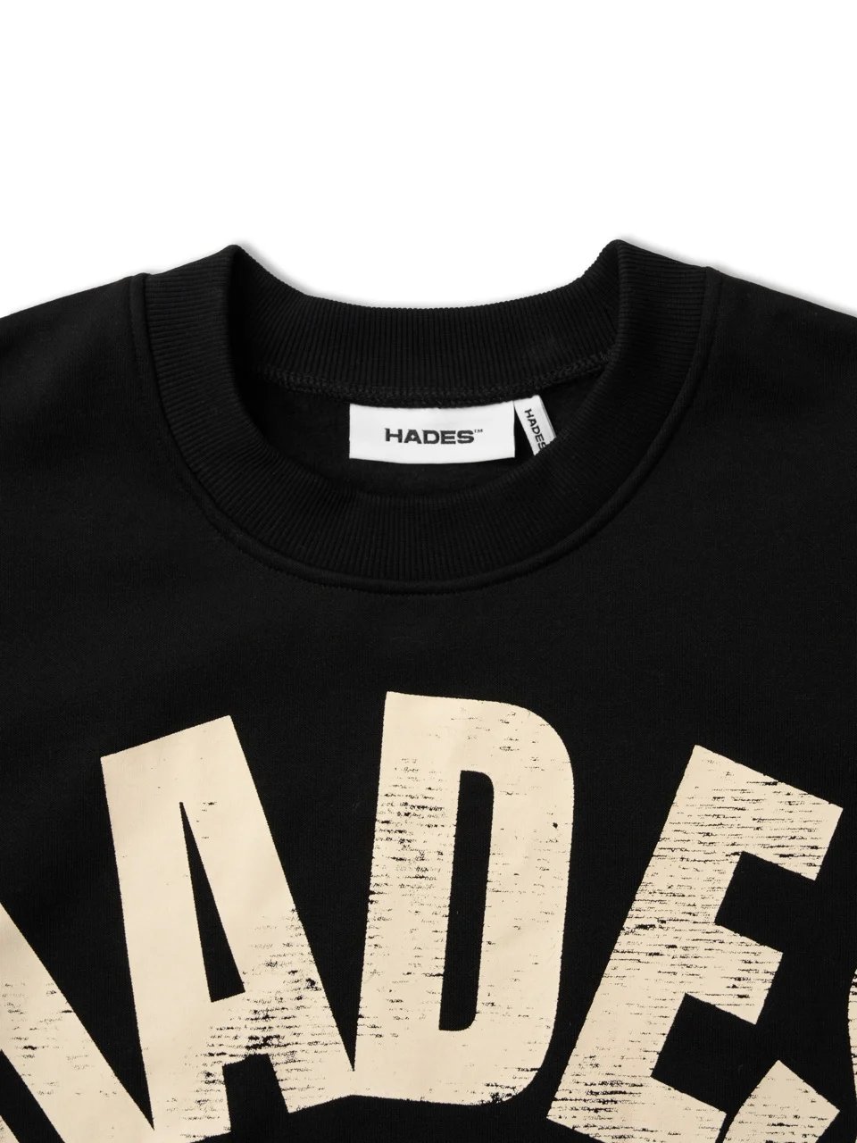 HADES OG Typography Sweater - Black