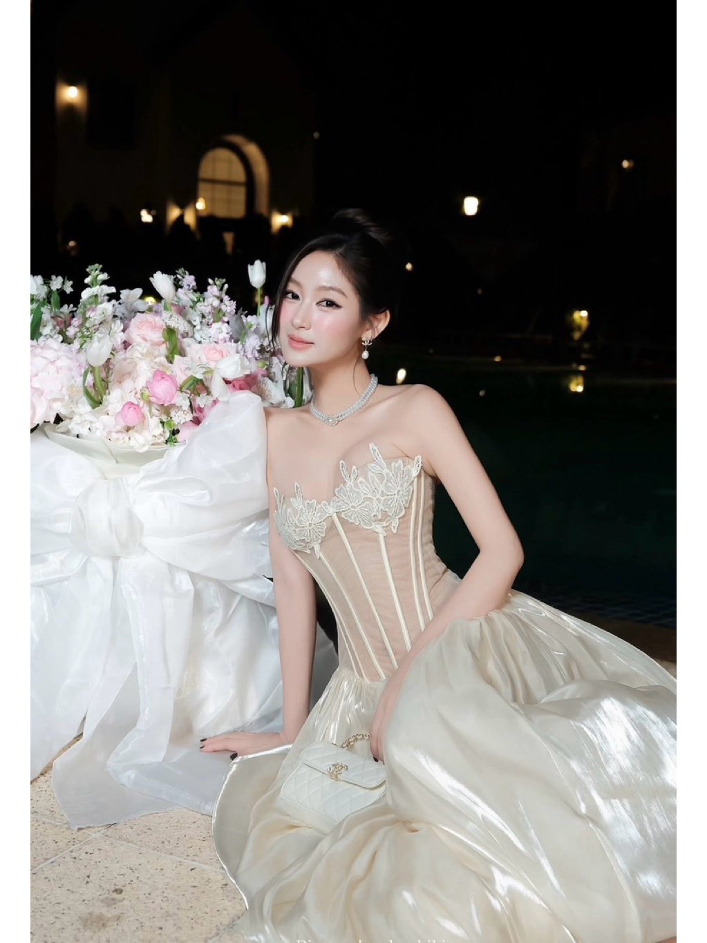 Fara CHOUCHOU Elegant Sweet Dress