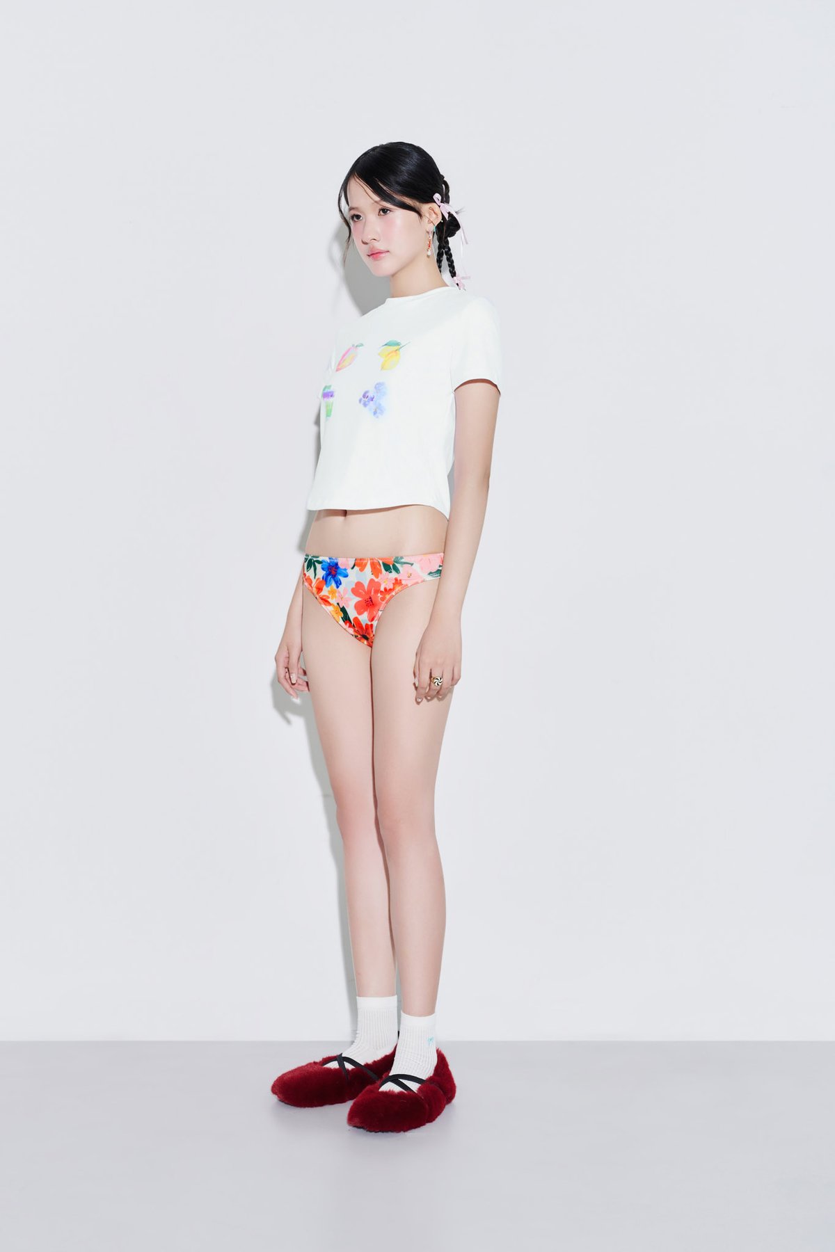 DOTTIE 多色碎花比堅尼泳裝套裝