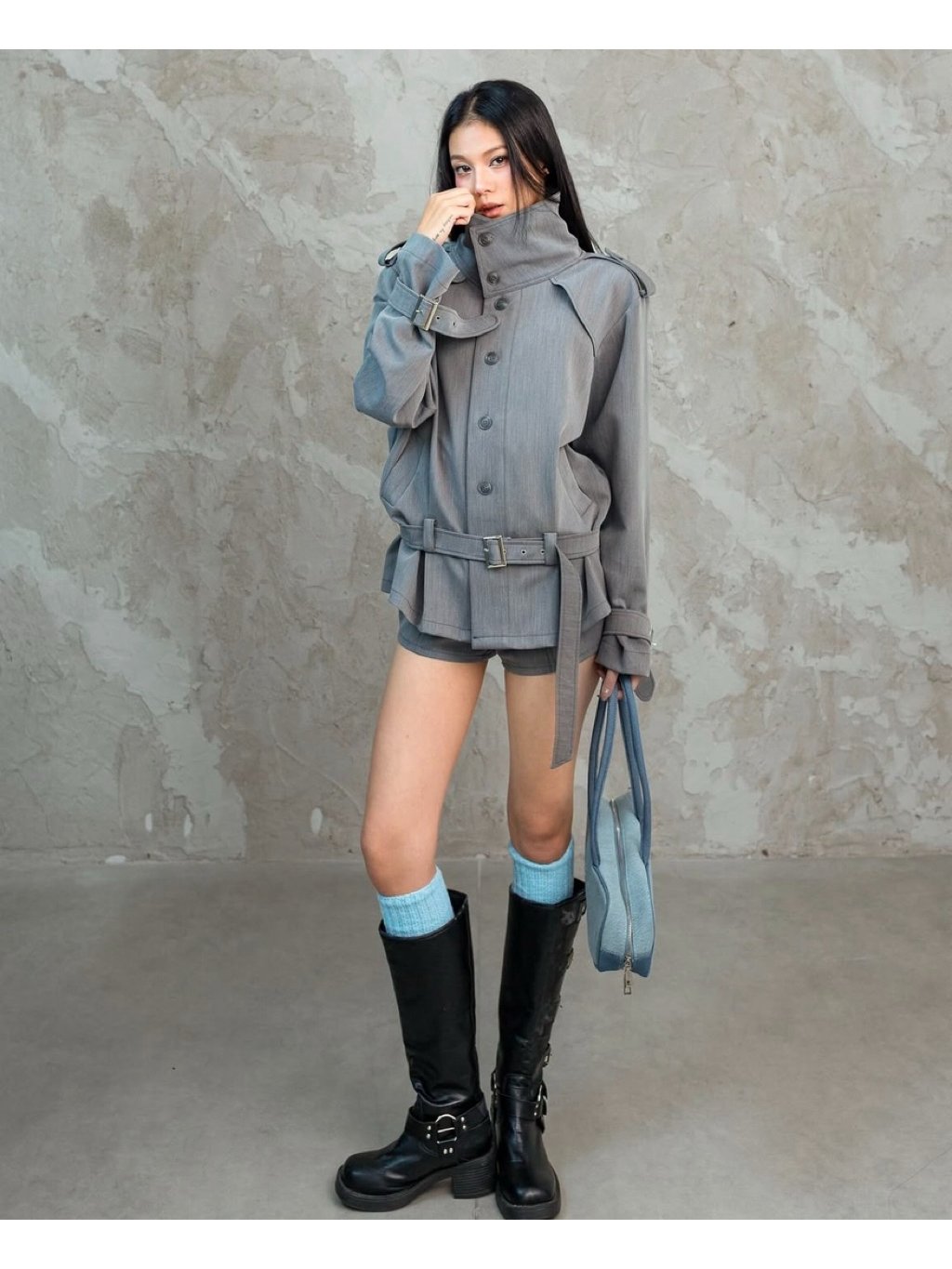 CERA.FAS PAIR TRENCH SET 風衣套裝