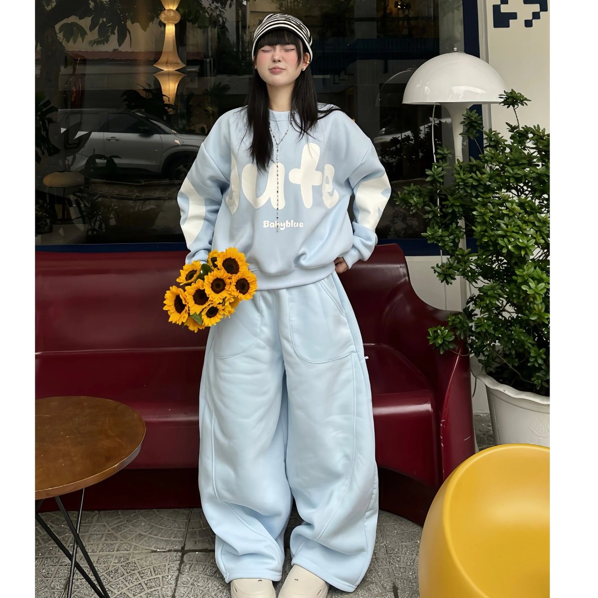 OUTERITY Classic Wide 寬版經典毛圈布寬褲