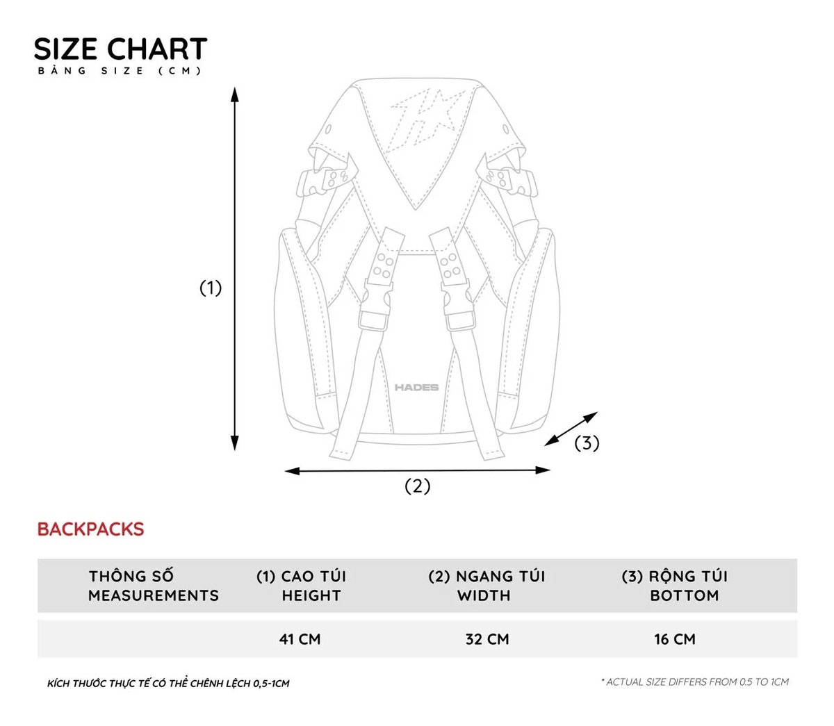 HADES Quilted Armor 背包