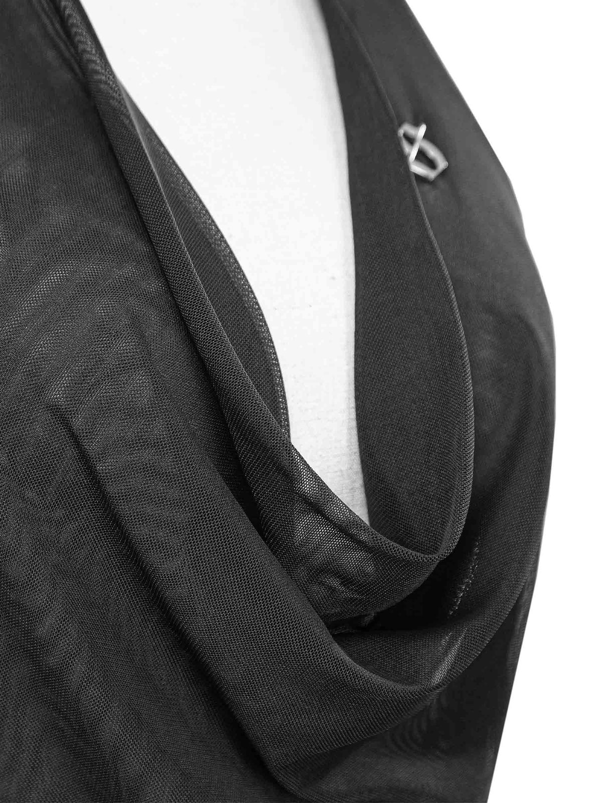 SISTERS Dagny Sheer Halter Neck Backless Top