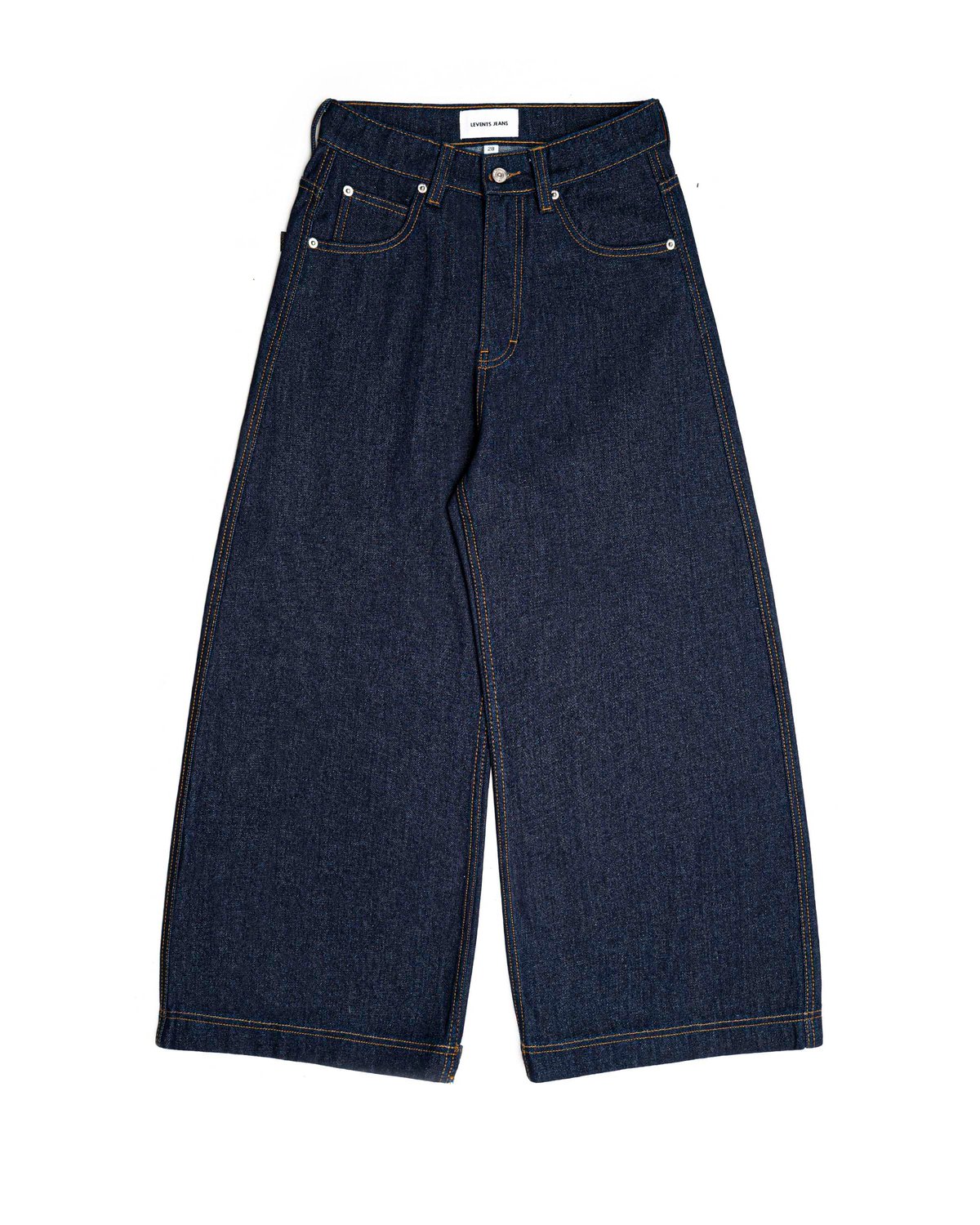 Levents® Raw Denim Stitch Baggy Jeans