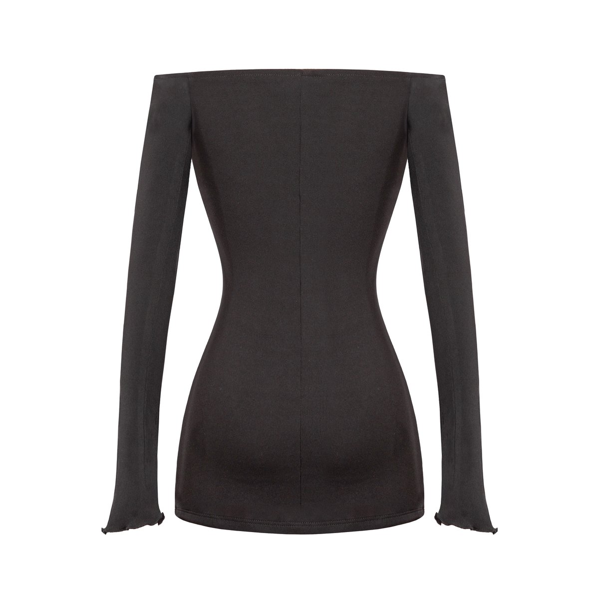 SISTERS Latifah Off-the-Shoulder Lace-up Bodycon Dress