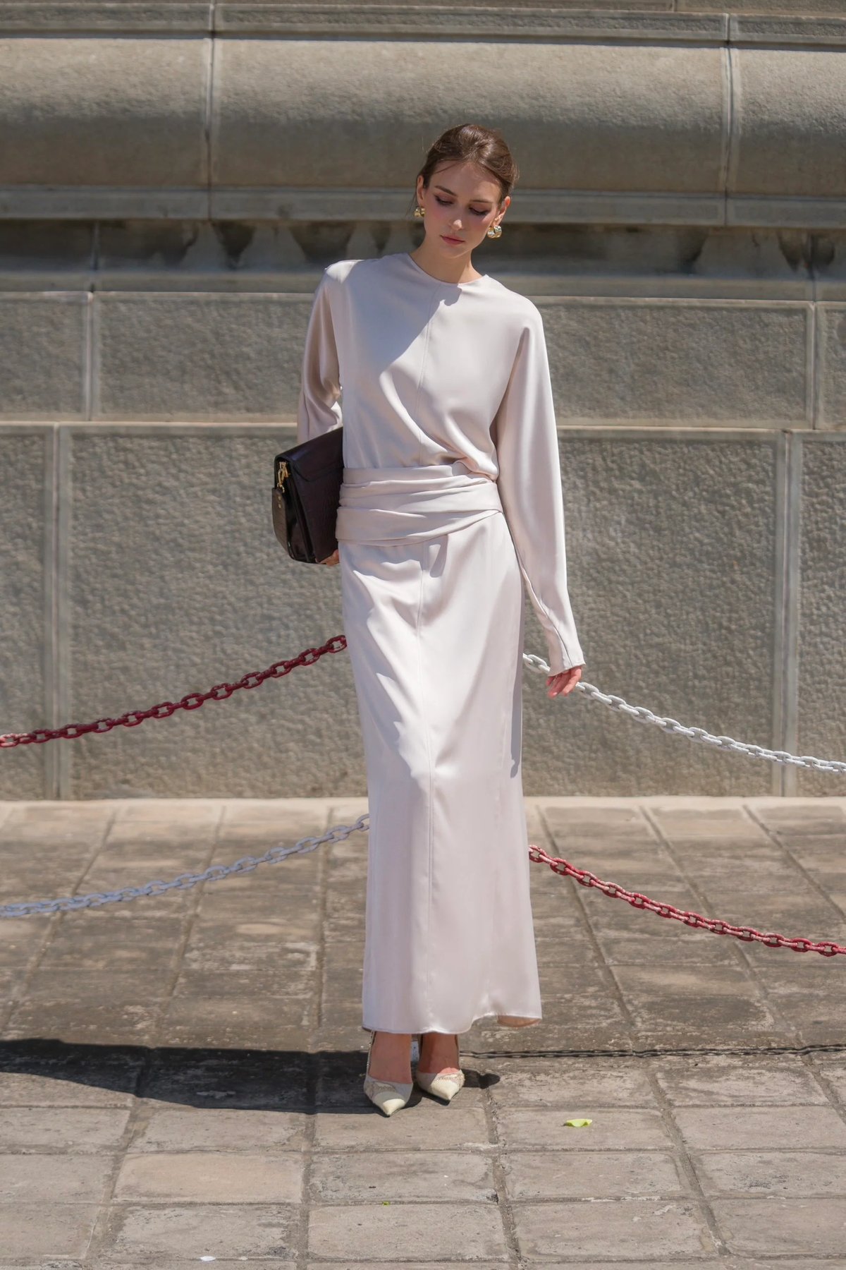 KISSERINE GEMMA Silk Dress