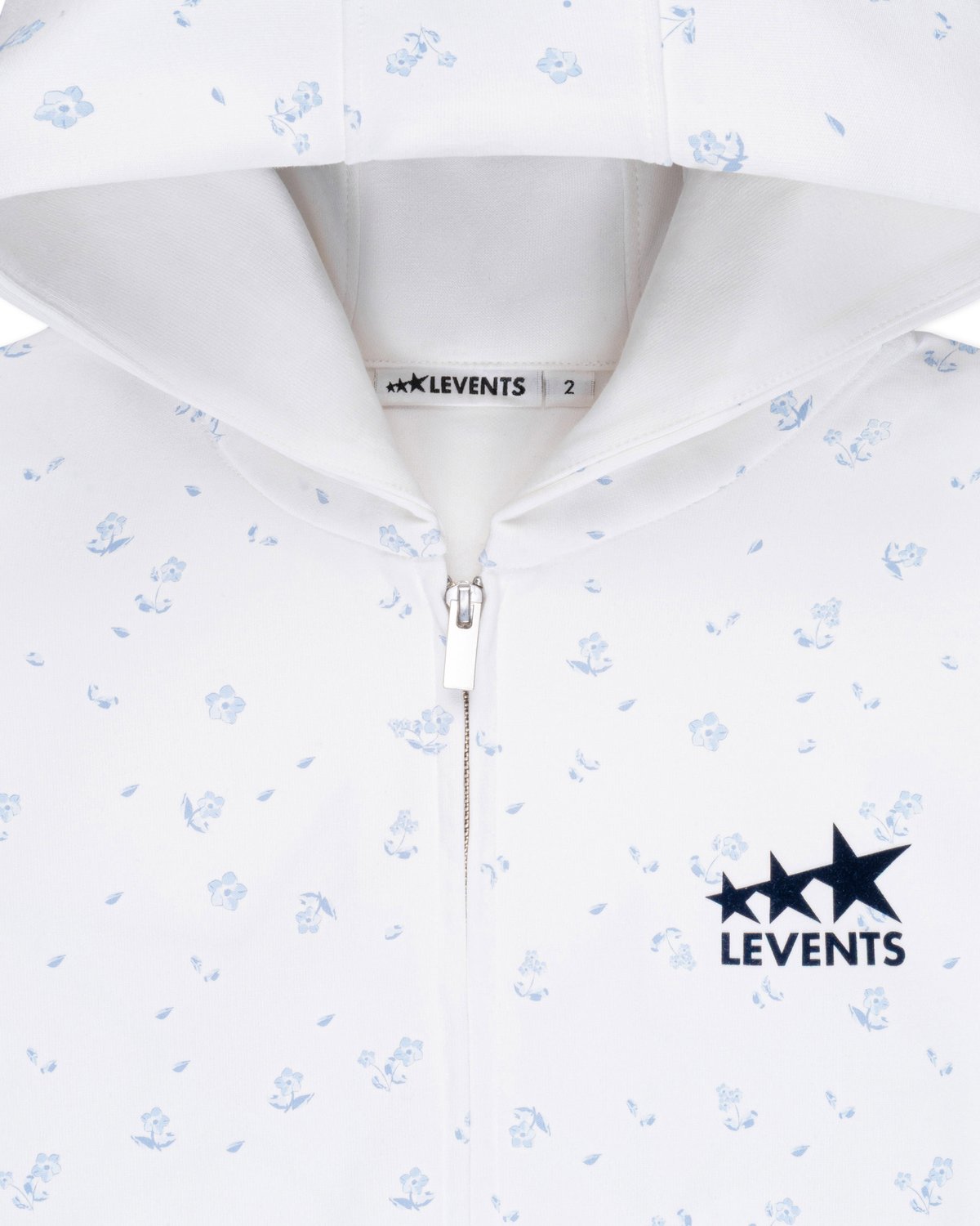 Levents® Forget Me Not 半寬鬆連帽拉鍊外套