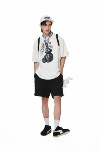 BAD RABBIT Sleepy Rabbit 系列休閒棉質短褲