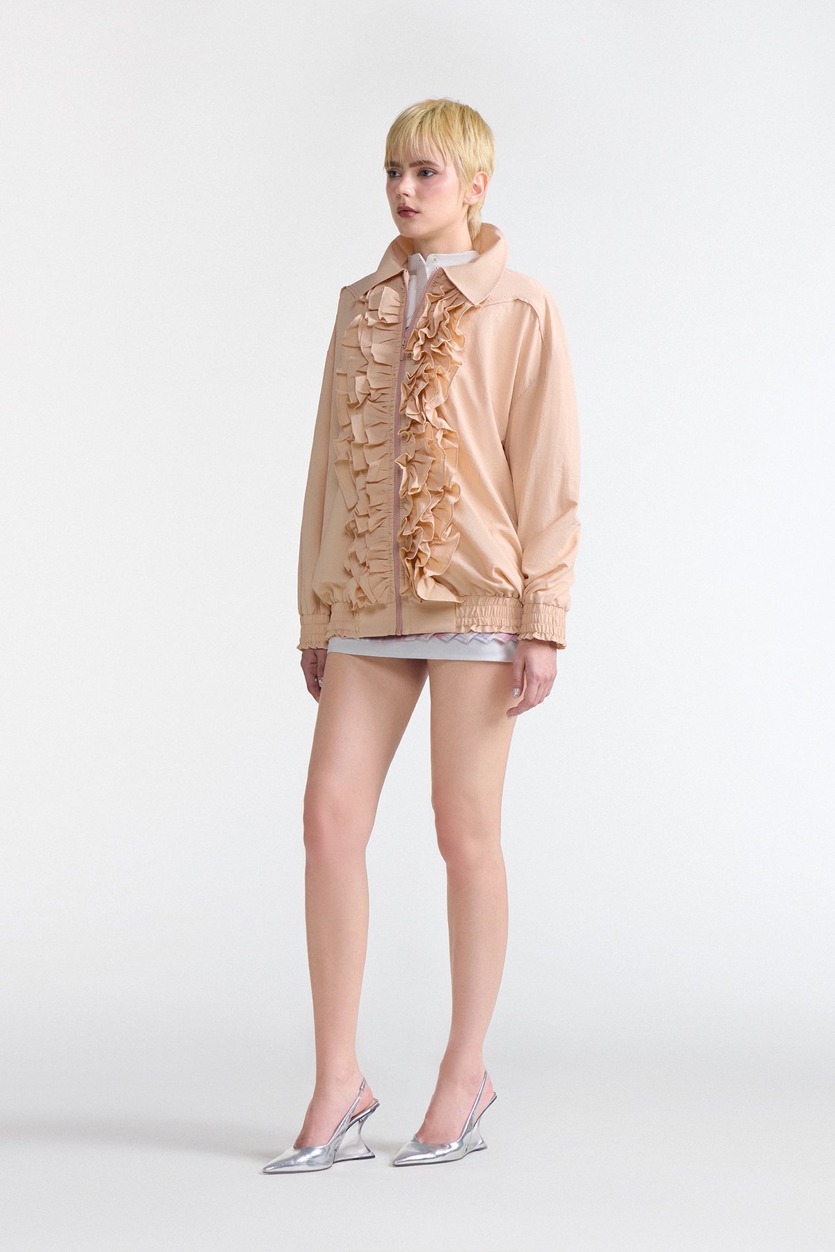 DEAR JOSÉ TSUNAMI Ruffle Jacket