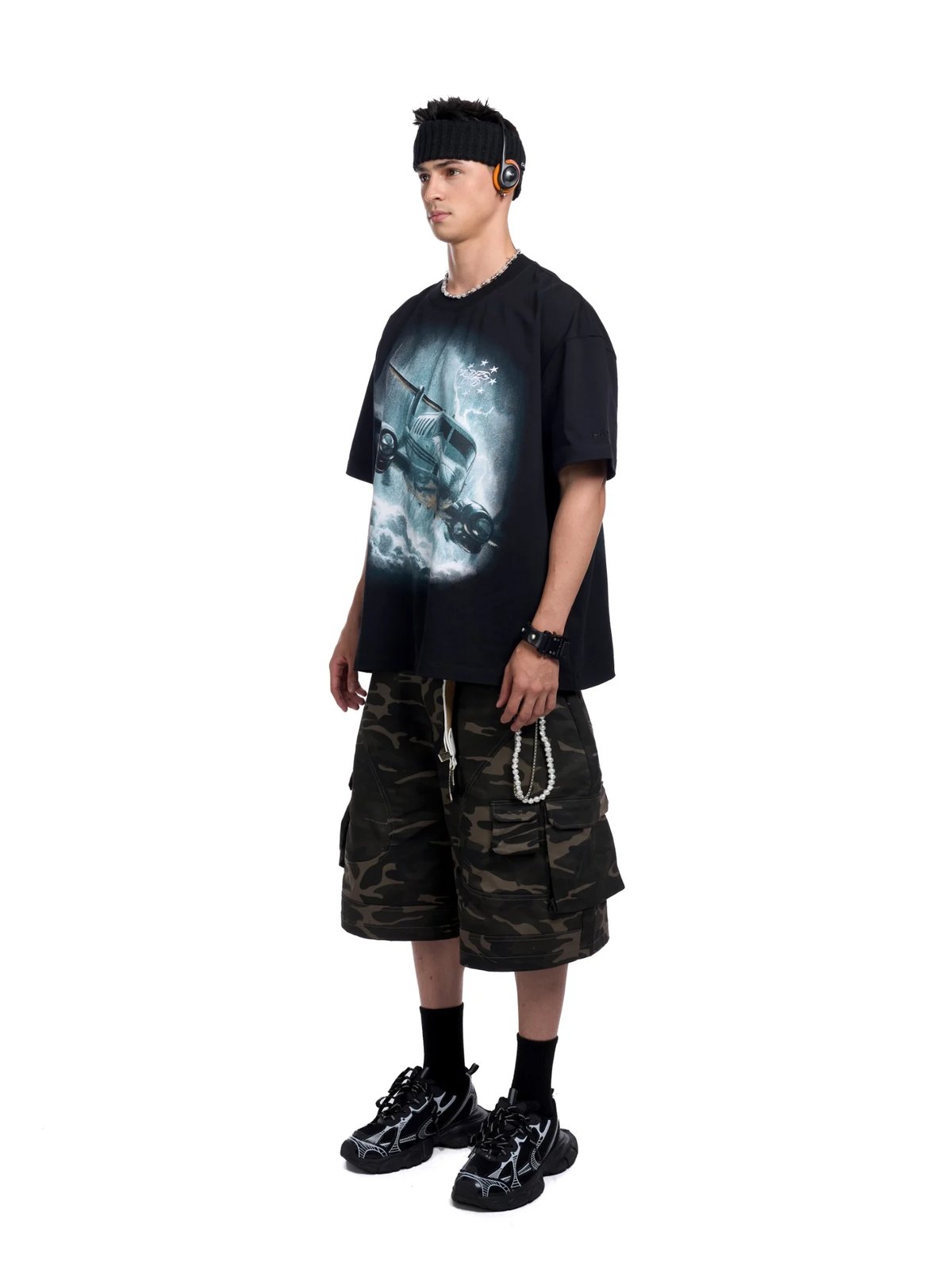 HADES Storm Rider 印花圖案 T-shirt