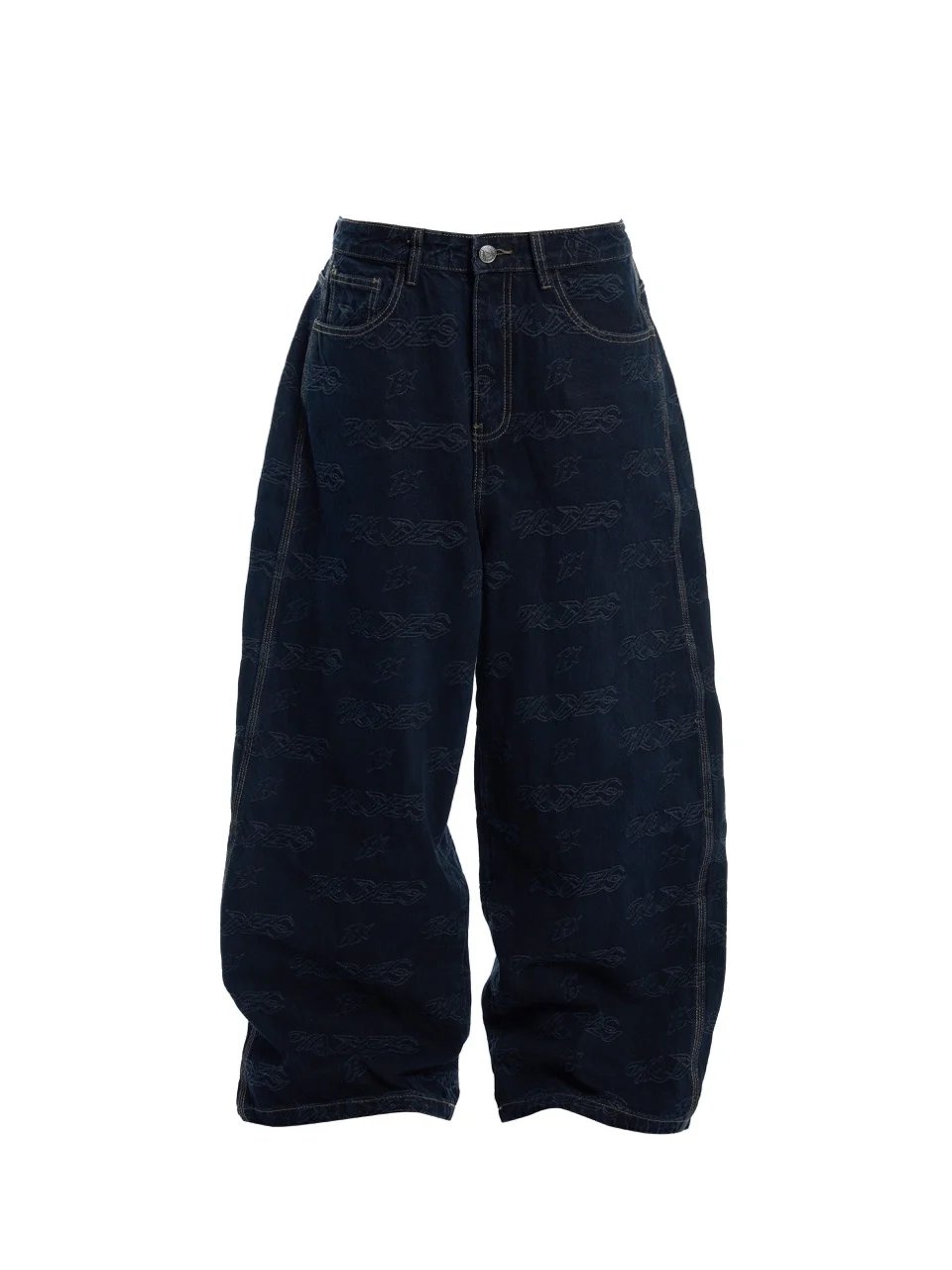 HADES Repeat Script Loose Fit Jeans