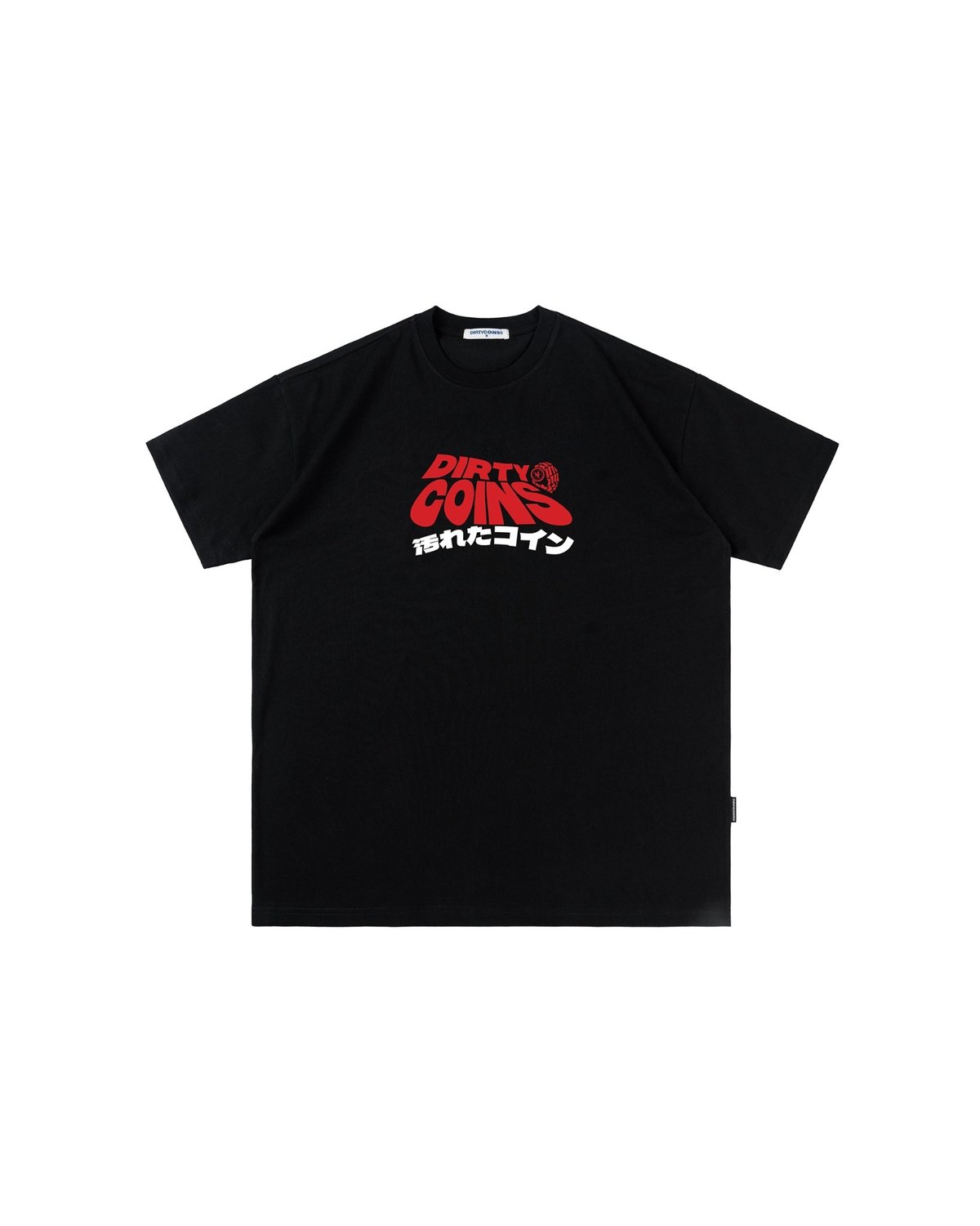 DirtyCoins Wavy Logo 潮流印花 T-Shirt