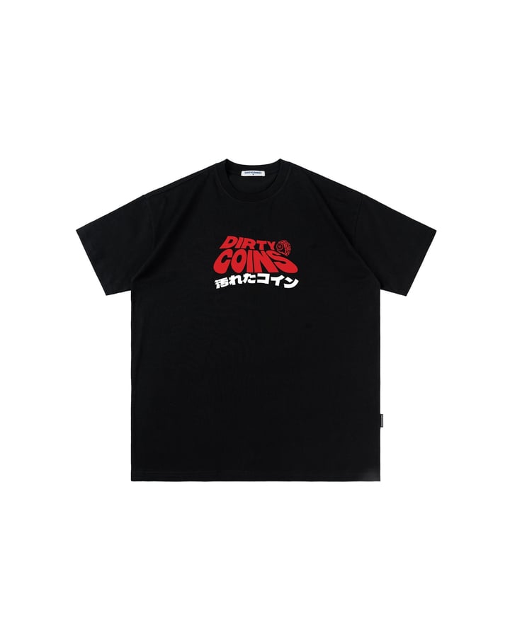 DirtyCoins Wavy Logo 潮流印花 T-Shirt