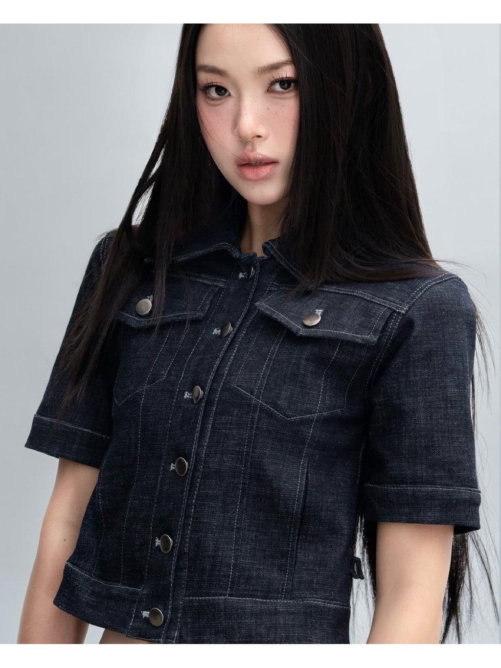 Hoodesign Polina 套裝 (短版外套 x 喇叭牛仔褲)