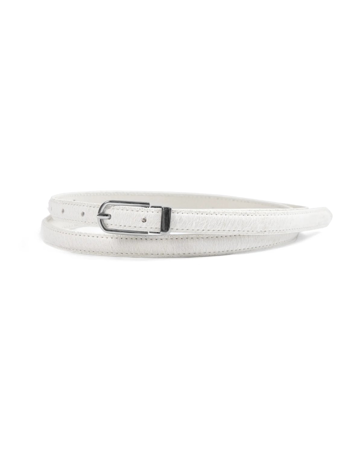 VIERY Hair-on Cowhide Belt