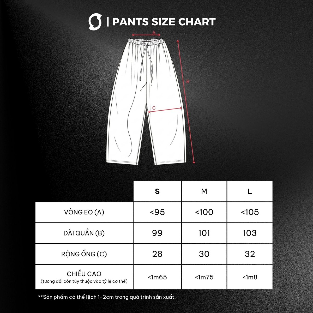 OUTERITY Striped V2 High Waisted Wide Leg Trousers