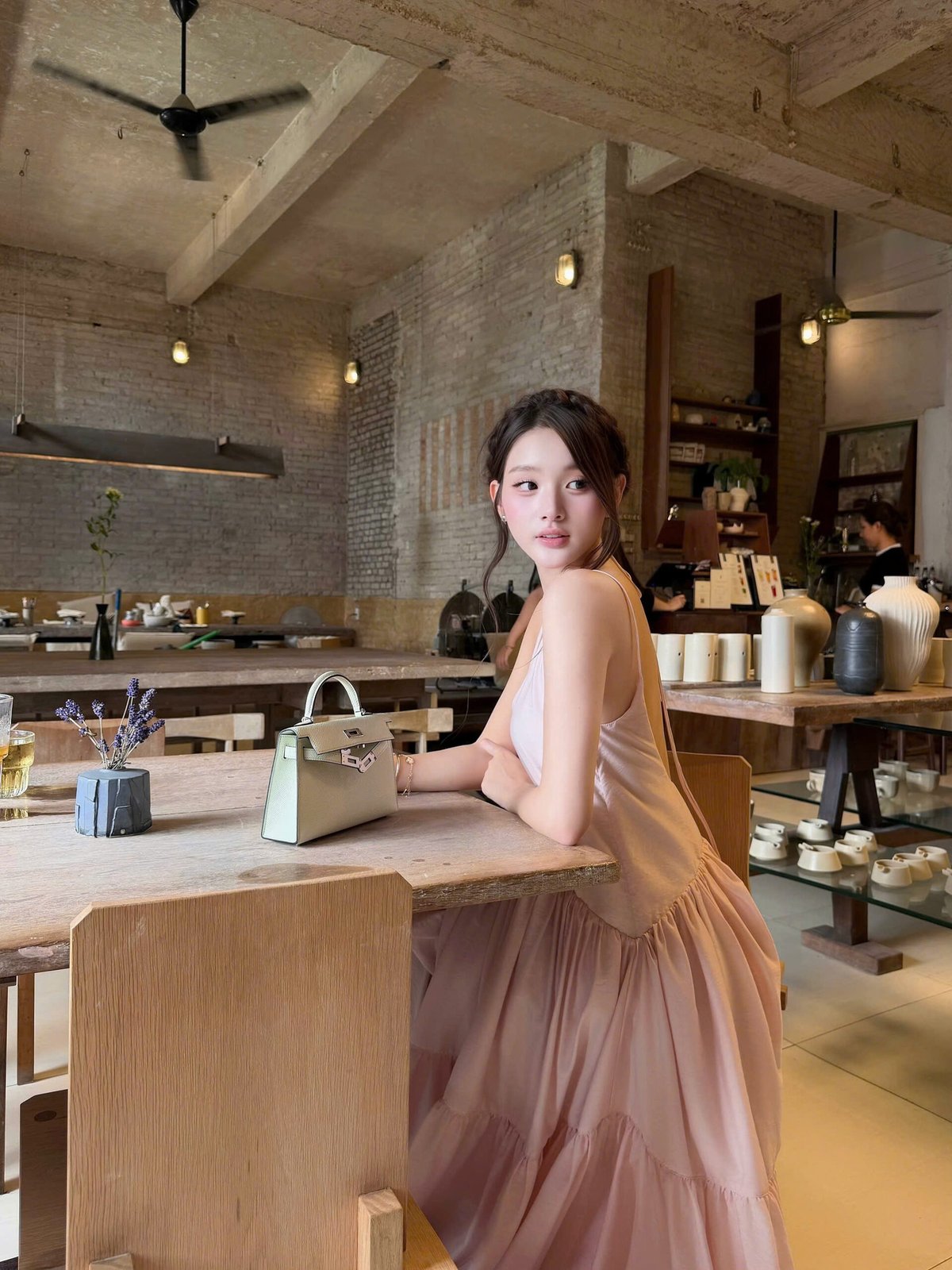 CHOU CHOU 優雅長款連身裙