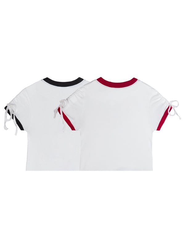 DKMV Una 魚形印花 Baby Tee 短版 T-shirt