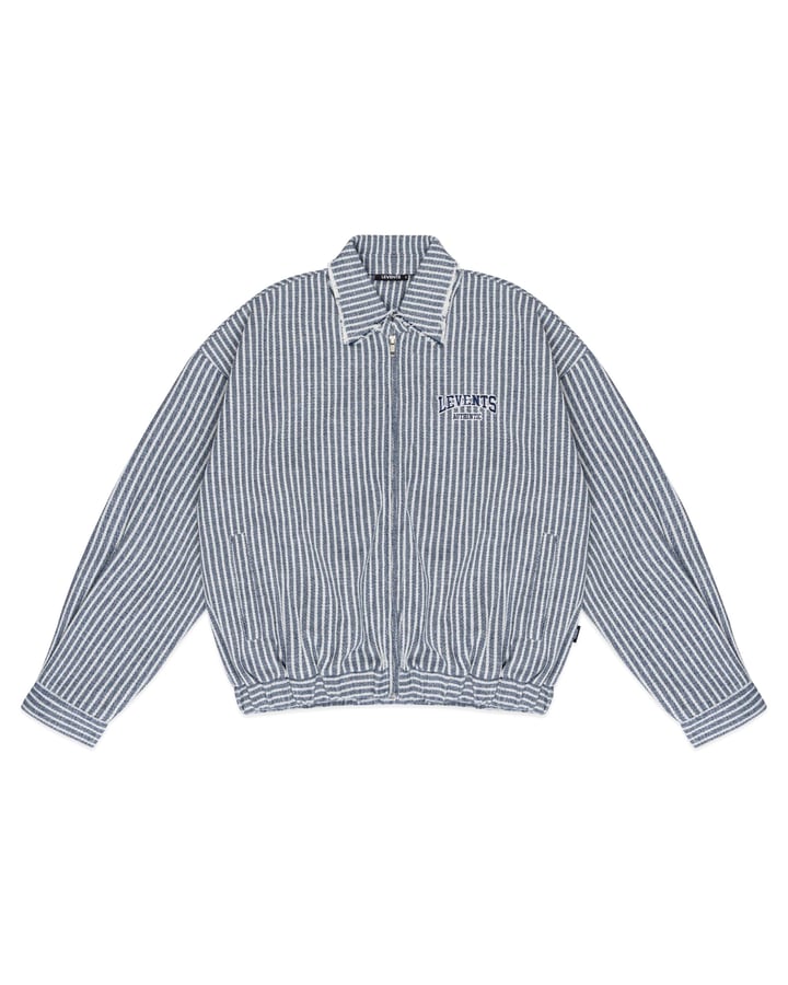 Levents® Striped Boxy Khaki Jacket Striped 條紋 短版廓形夾克