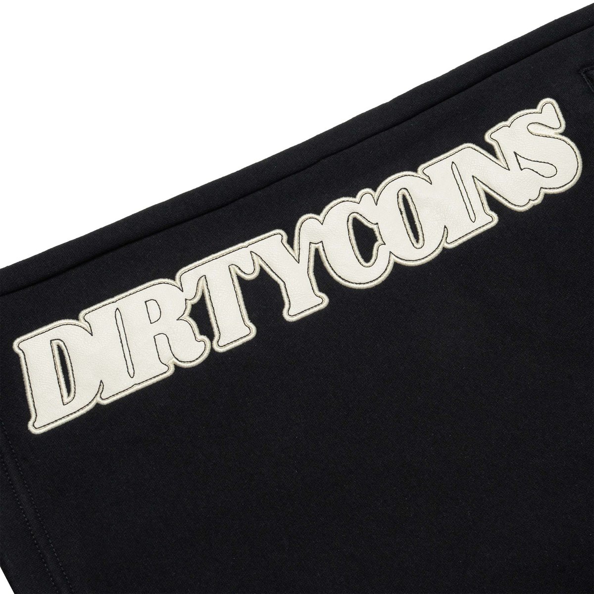 DIRTYCOINS Logo Patched Baggy Sweatshorts