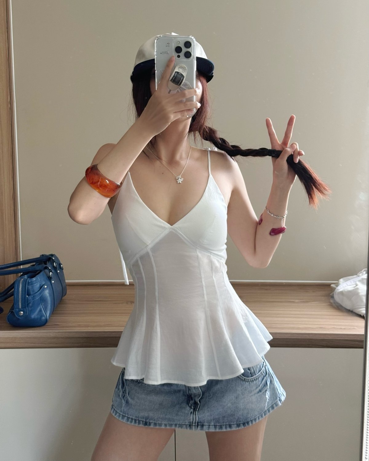 Emilie Mia Corset Style Camisole Top