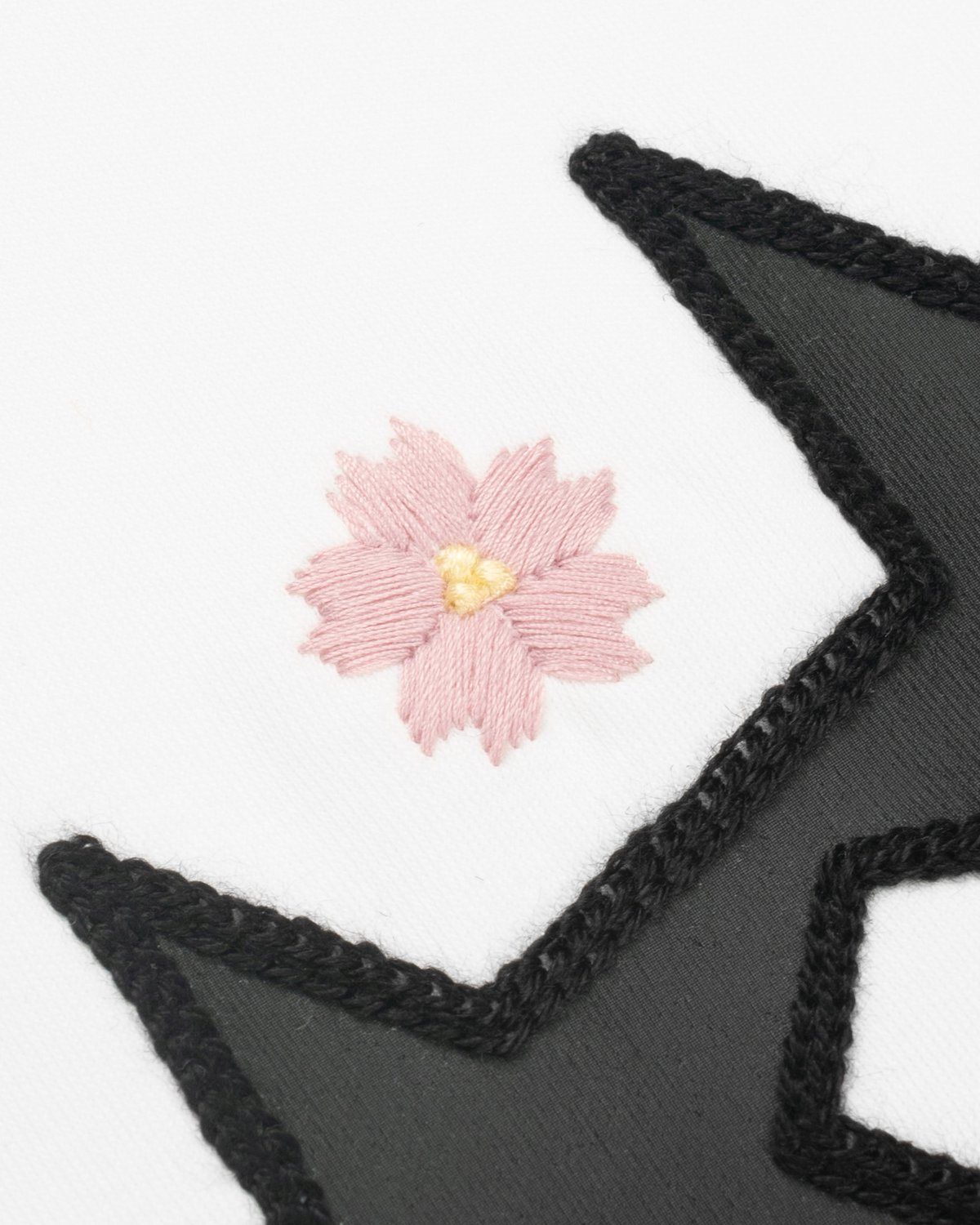 Levents® Sakura 重磅長袖 Boxy T-shirt 櫻花刺繡 寬鬆版型