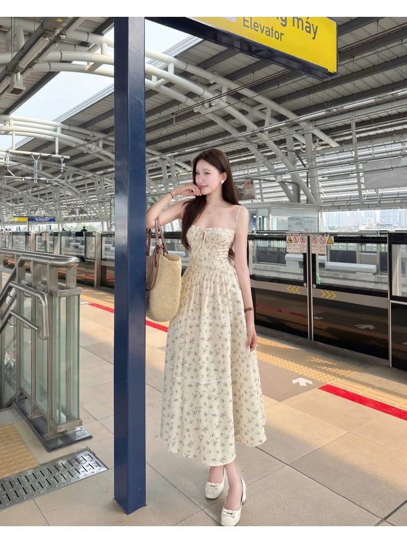 Rita Floral Print Dress - Clothesbar.VN